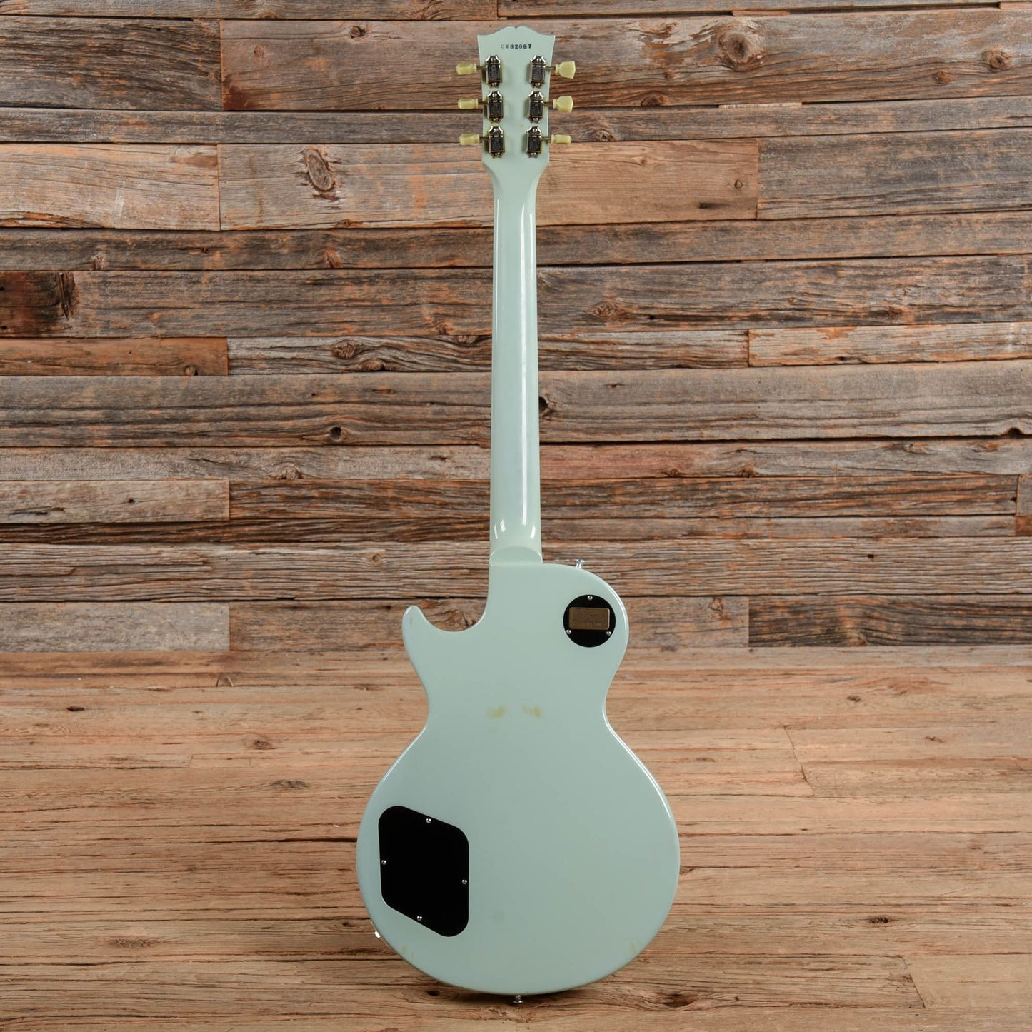 Gibson Custom 1958 Les Paul Standard Chambered Reissue Powder Blue 2012 Electric Guitars / Solid Body