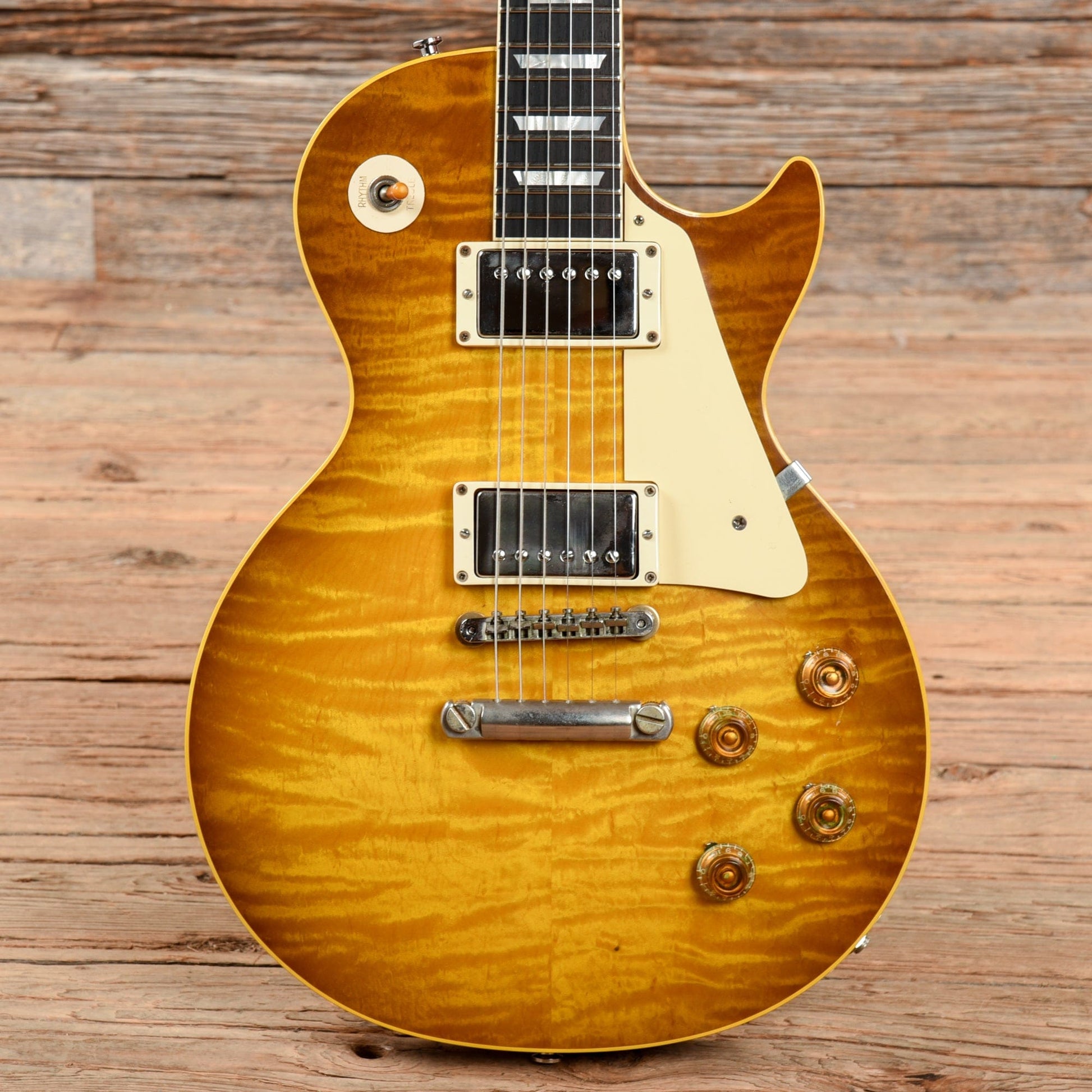 Gibson Custom 1958 Les Paul Standard Reissue Historic Makeovers Deluxe Package Sunburst 1997 Electric Guitars / Solid Body