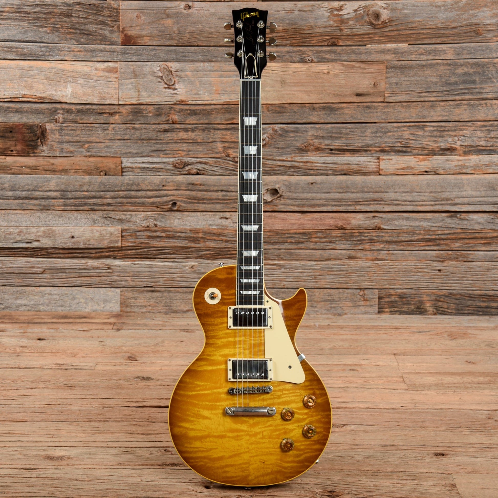 Gibson Custom 1958 Les Paul Standard Reissue Historic Makeovers Deluxe Package Sunburst 1997 Electric Guitars / Solid Body