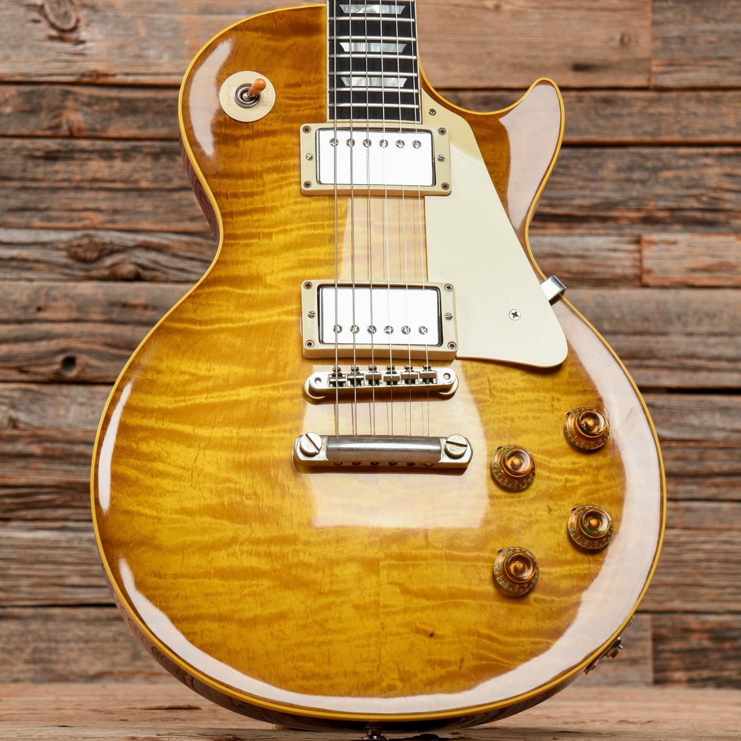 Gibson Custom 1958 Les Paul Standard Reissue Historic Makeovers Deluxe Package Sunburst 1997 Electric Guitars / Solid Body