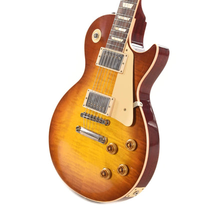 Gibson Custom 1958 Les Paul Standard Reissue Iced Tea Burst Heavy Aged Electric Guitars / Solid Body