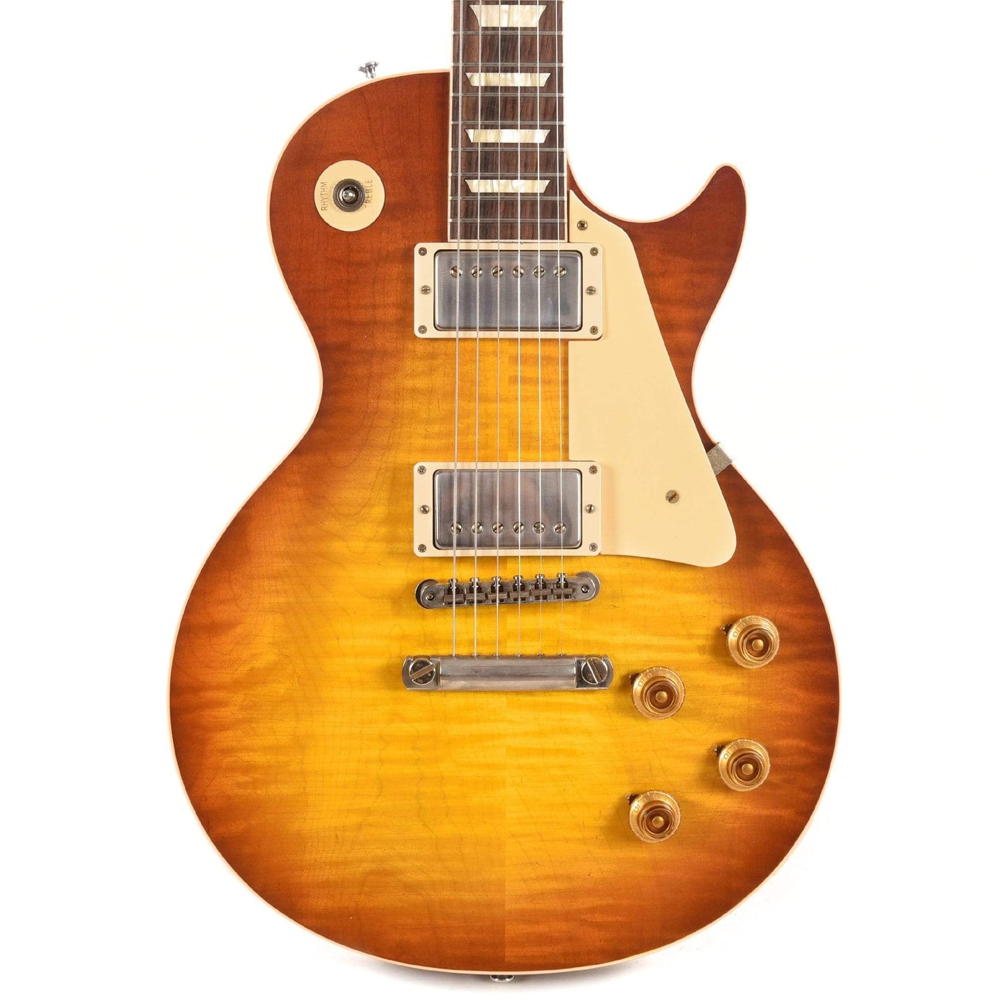 Gibson Custom 1958 Les Paul Standard Reissue Iced Tea Burst Heavy Aged Electric Guitars / Solid Body