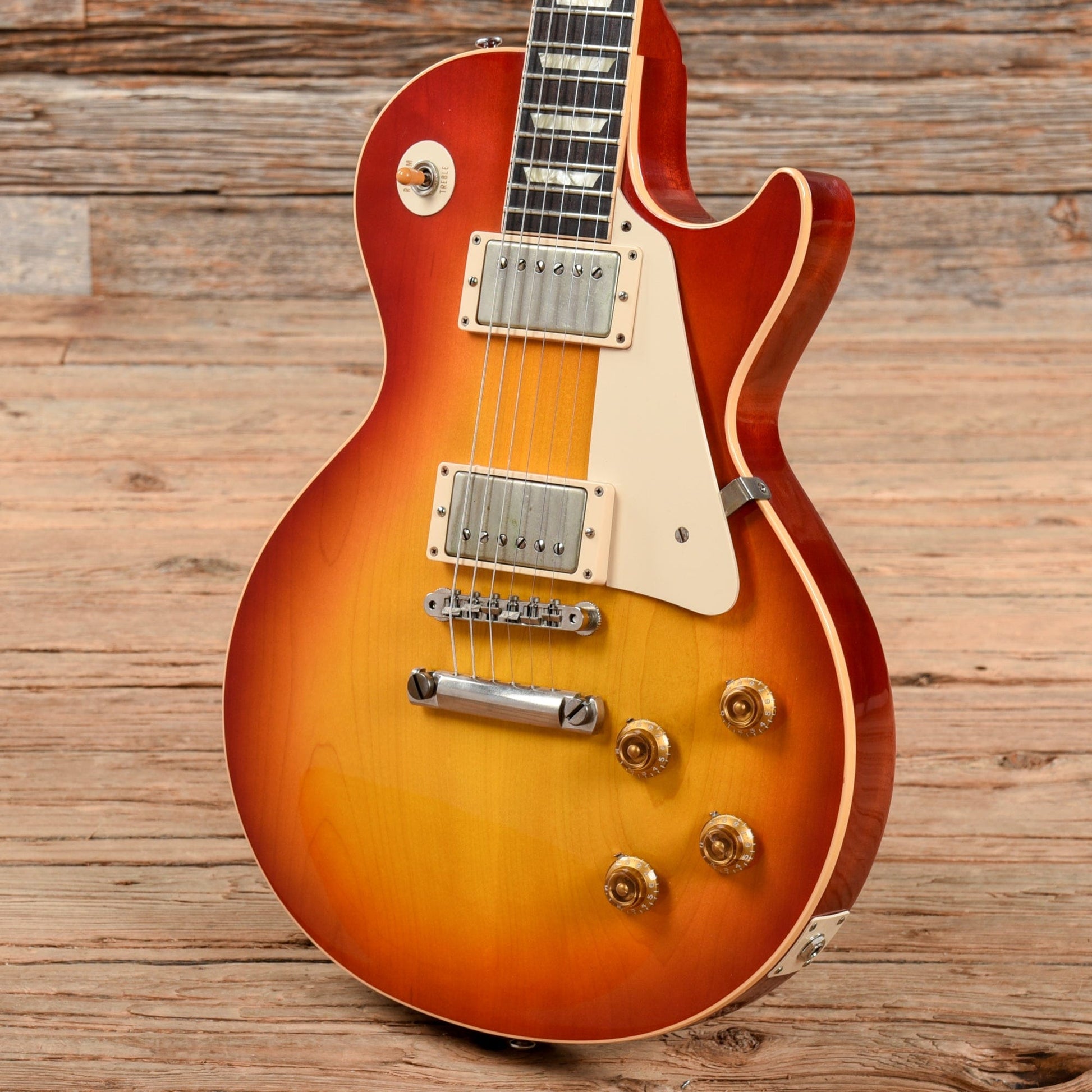 Gibson Custom 1958 Les Paul Standard Reissue Sunburst Electric Guitars / Solid Body