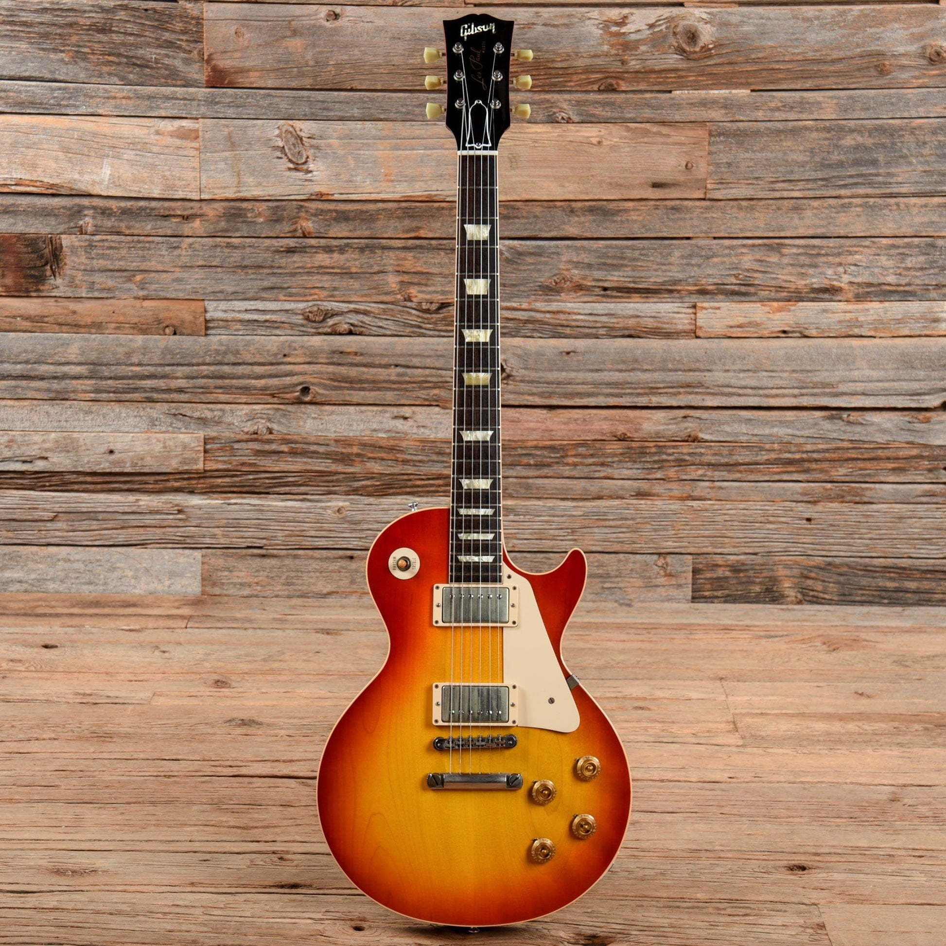 Gibson Custom 1958 Les Paul Standard Reissue Sunburst Electric Guitars / Solid Body