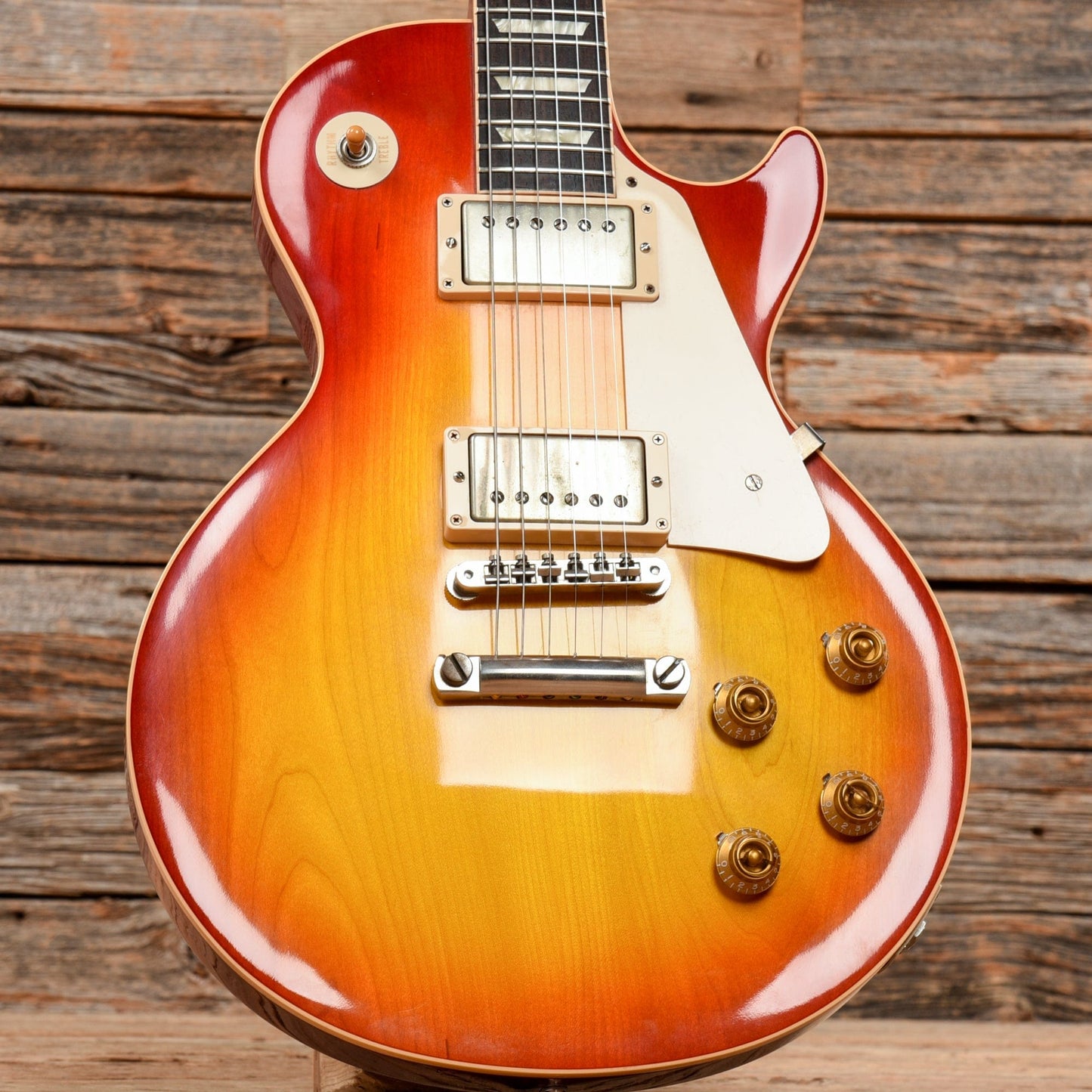 Gibson Custom 1958 Les Paul Standard Reissue Sunburst Electric Guitars / Solid Body