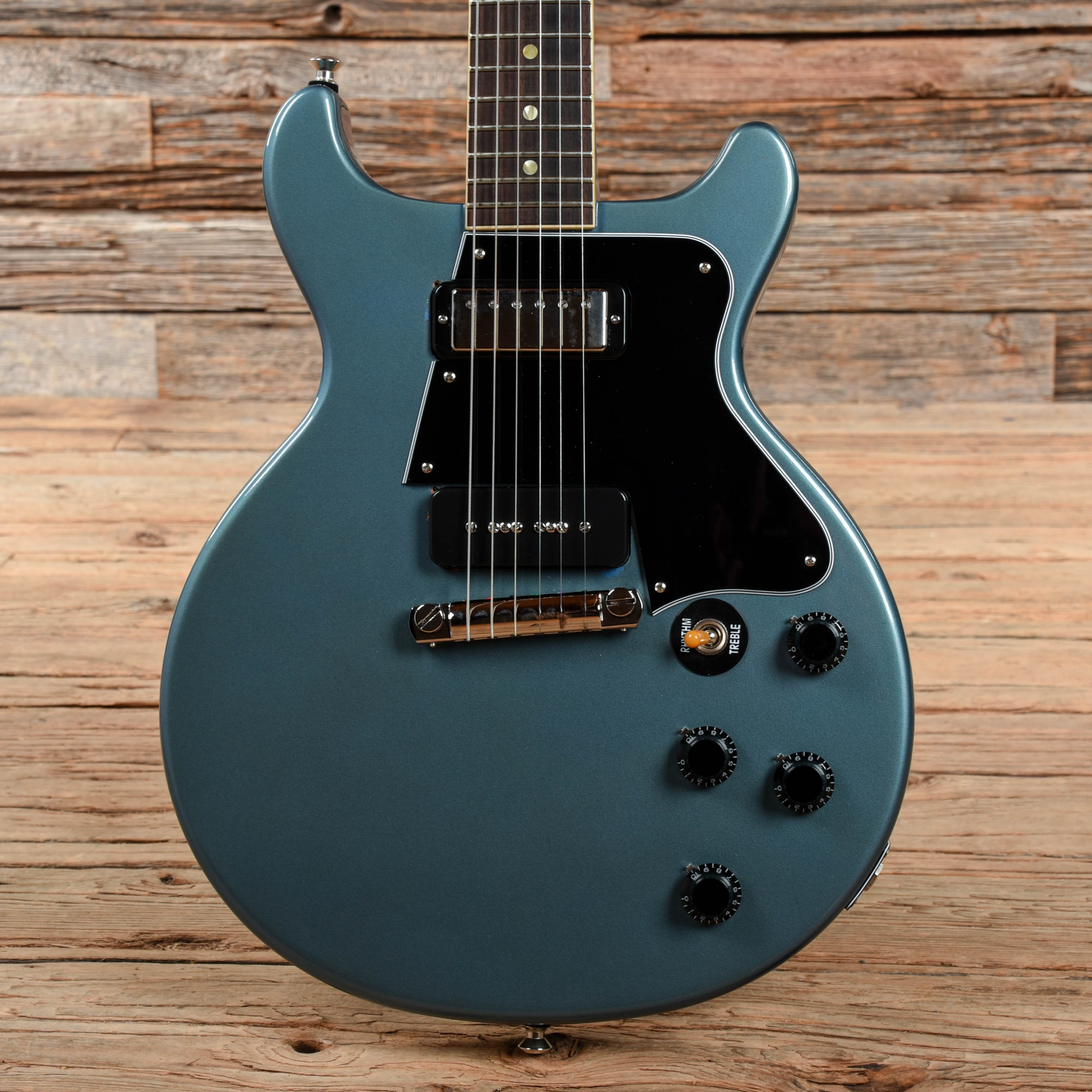 Gibson Custom 1960 Les Paul Special DC Pelham Blue 2021 – Chicago Music  Exchange