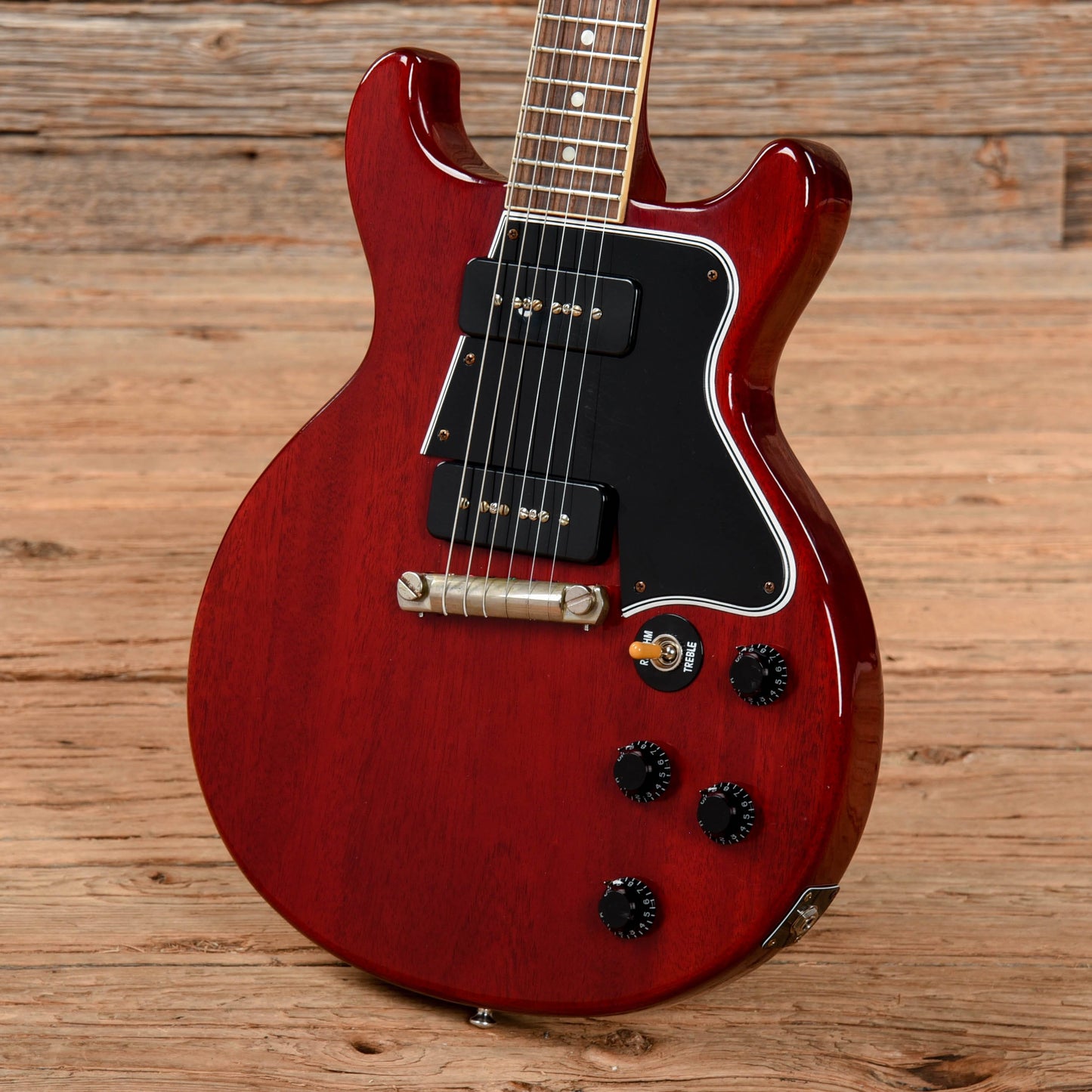 Gibson Custom 1960 Les Paul Special Double Cut Faded Cherry VOS 2019 Electric Guitars / Solid Body