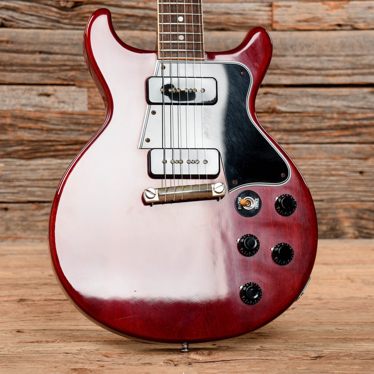 Gibson Custom 1960 Les Paul Special Double Cut Faded Cherry VOS 2019 Electric Guitars / Solid Body