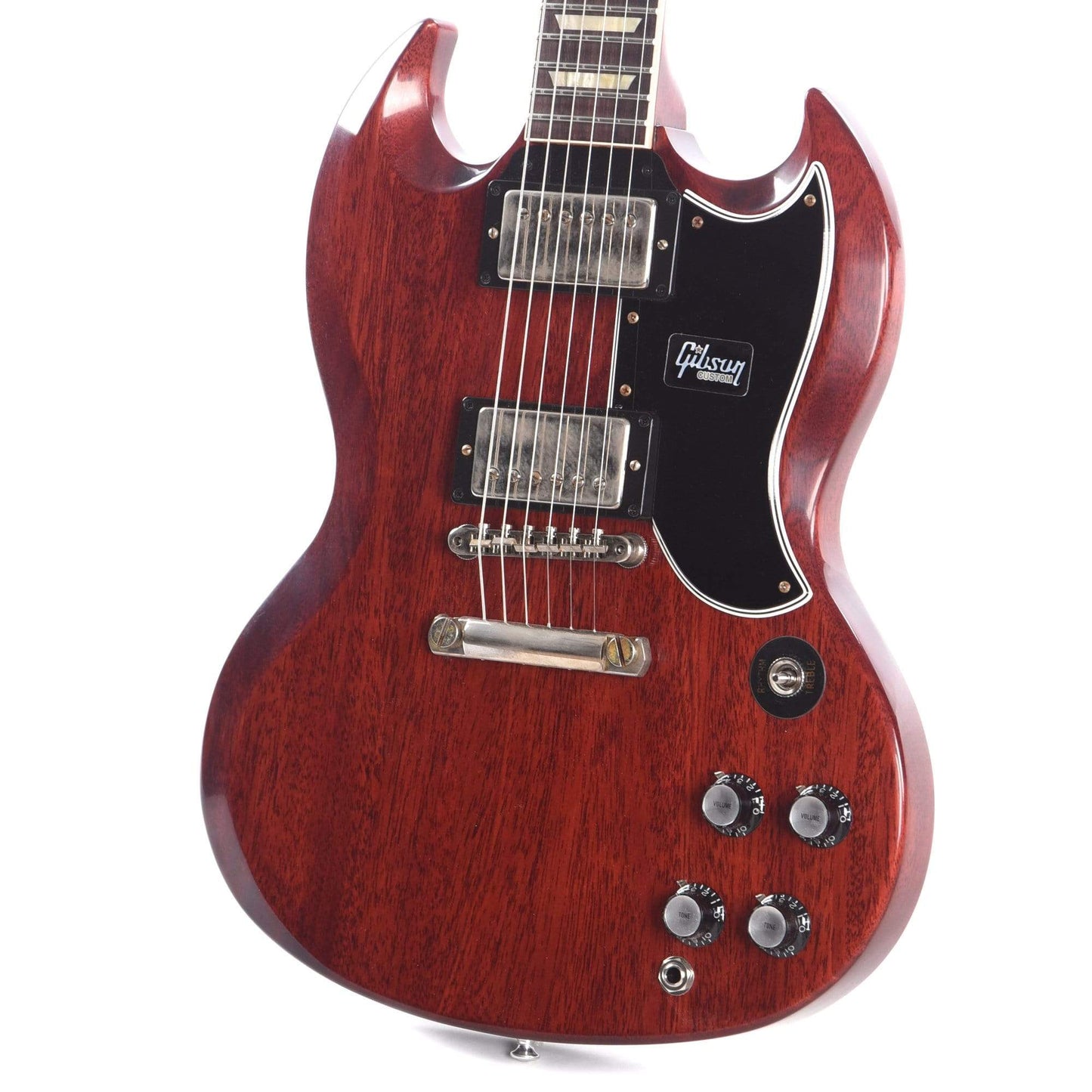 Gibson Custom 1961 Les Paul SG Standard Reissue Cherry Red VOS w/Stop Bar Electric Guitars / Solid Body