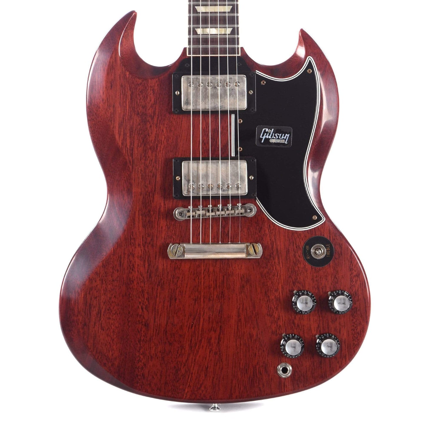 Gibson Custom 1961 Les Paul SG Standard Reissue Cherry Red VOS w/Stop Bar Electric Guitars / Solid Body