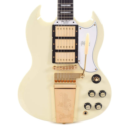 Gibson Custom 1963 SG Les Paul Custom Classic White Gloss w/Maestro Vibrola Electric Guitars / Solid Body