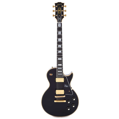 Gibson Custom 1968 Les Paul Custom Reissue Ebony Gloss Electric Guitars / Solid Body