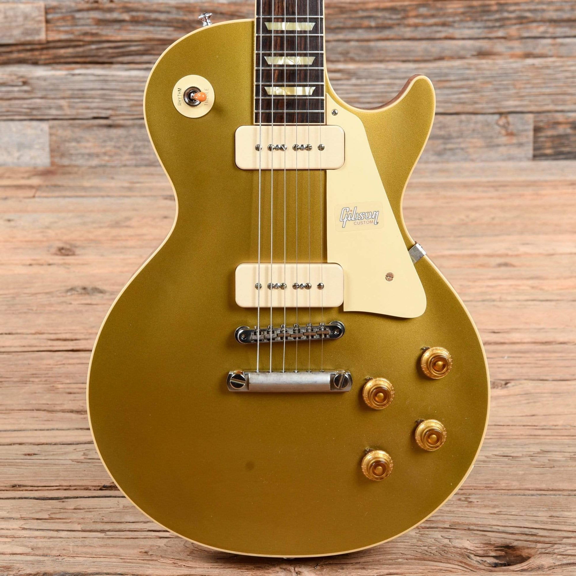 Gibson Custom '56 Les Paul Goldtop Double Gold VOS 2019 Electric Guitars / Solid Body