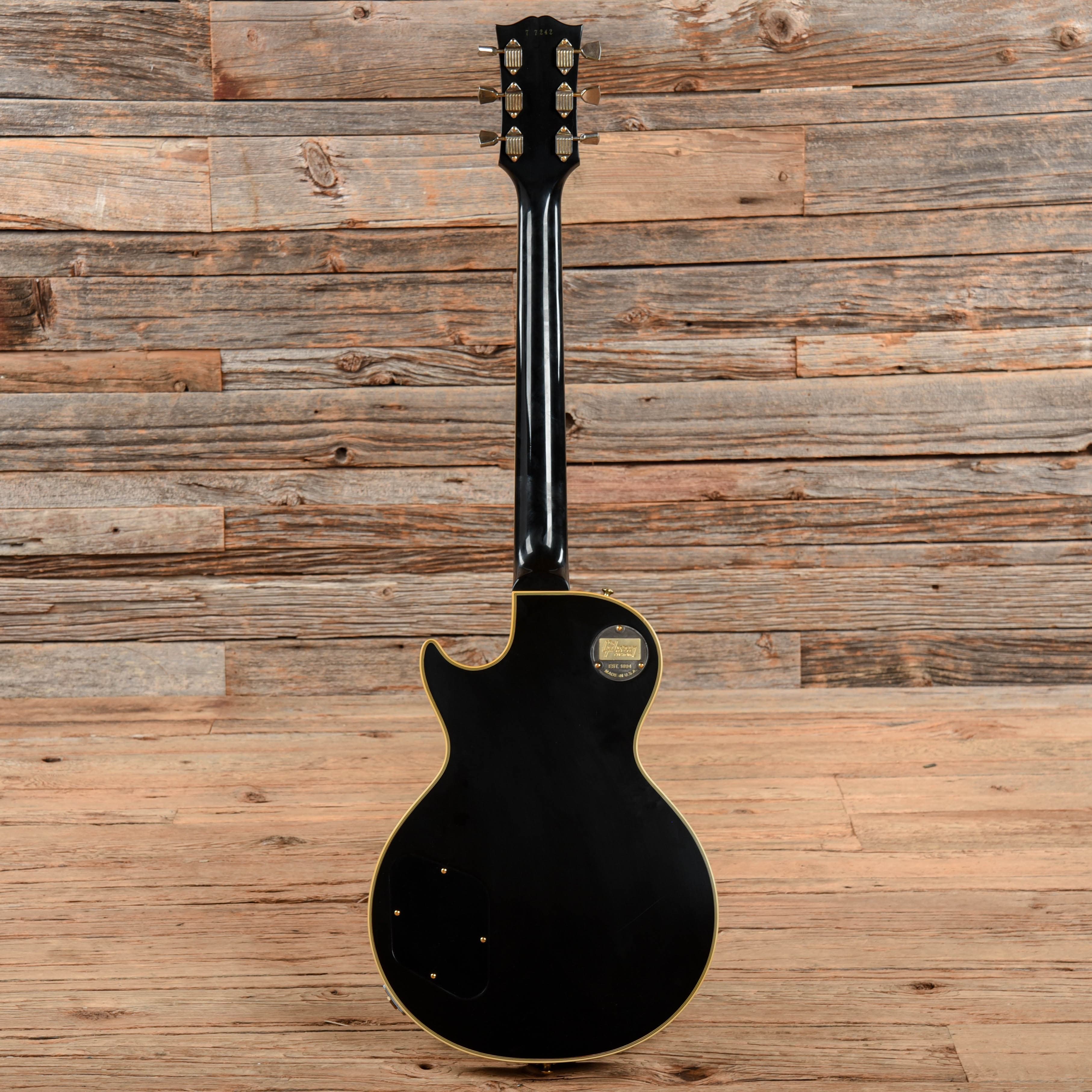 Gibson Custom '57 Les Paul Custom Reissue Black 2017 Electric Guitars / Solid Body