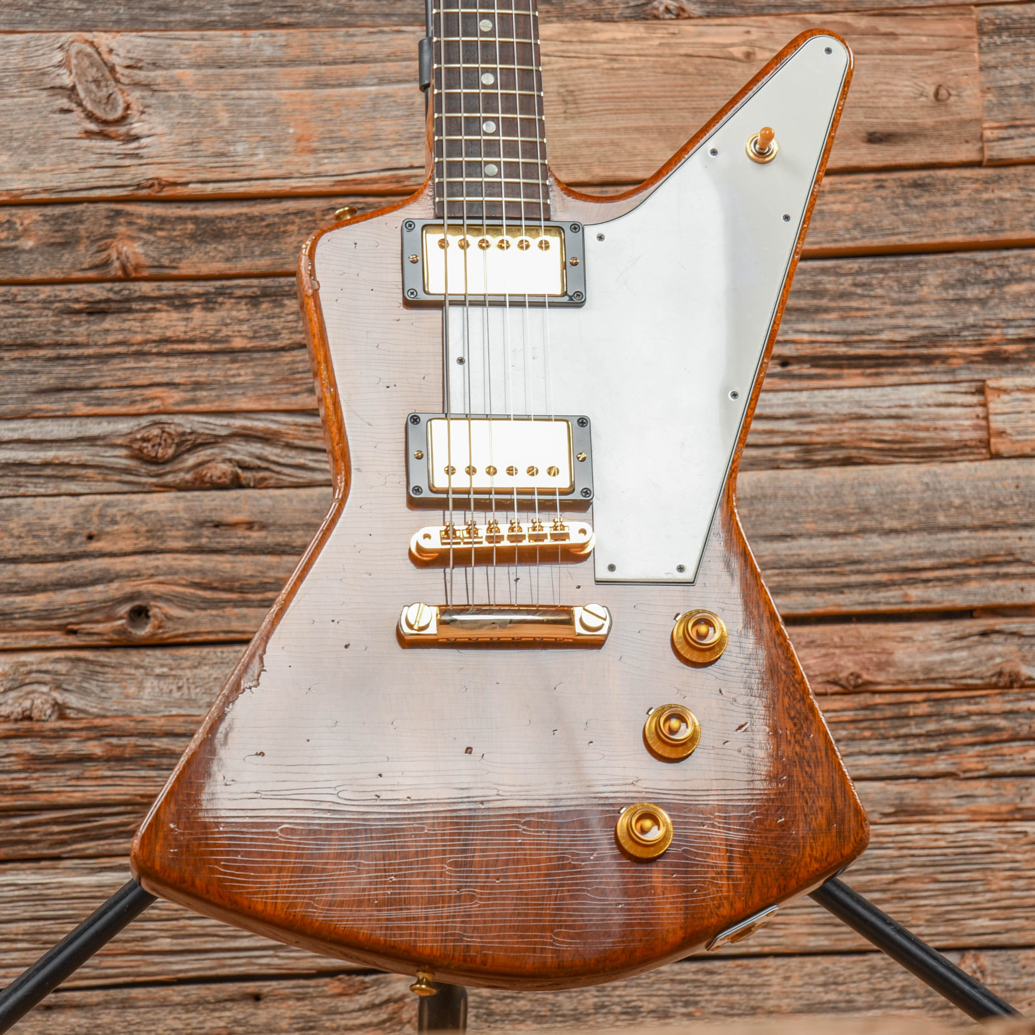 Gibson Custom '58 Explorer Reissue Natural 2018 Electric Guitars / Solid Body