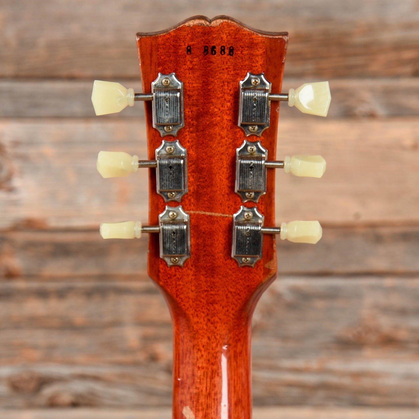 Gibson Custom '58 Les Paul Reissue Aged Sunburst Electric Guitars / Solid Body