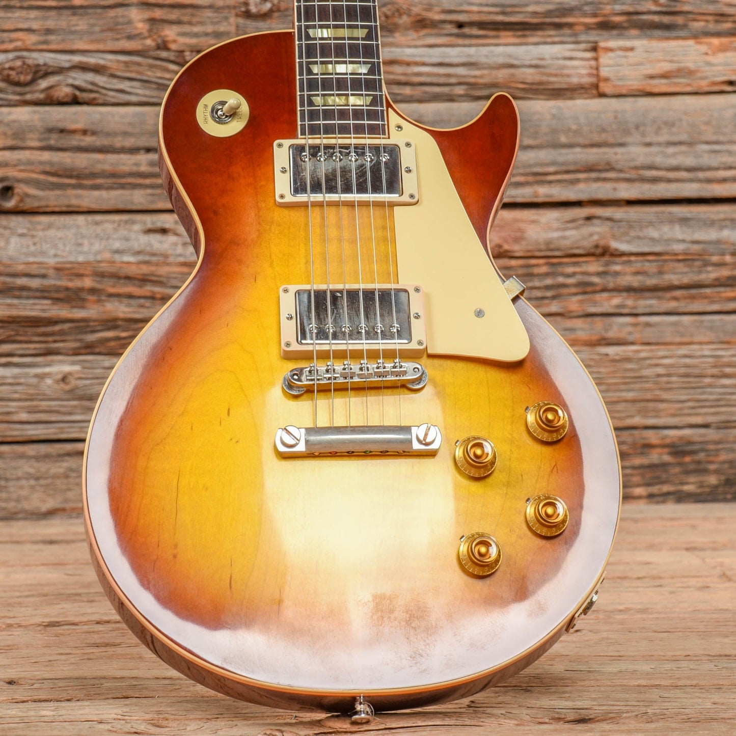 Gibson Custom '58 Les Paul Standard Reissue Royal Tea Burst 2021 Electric Guitars / Solid Body