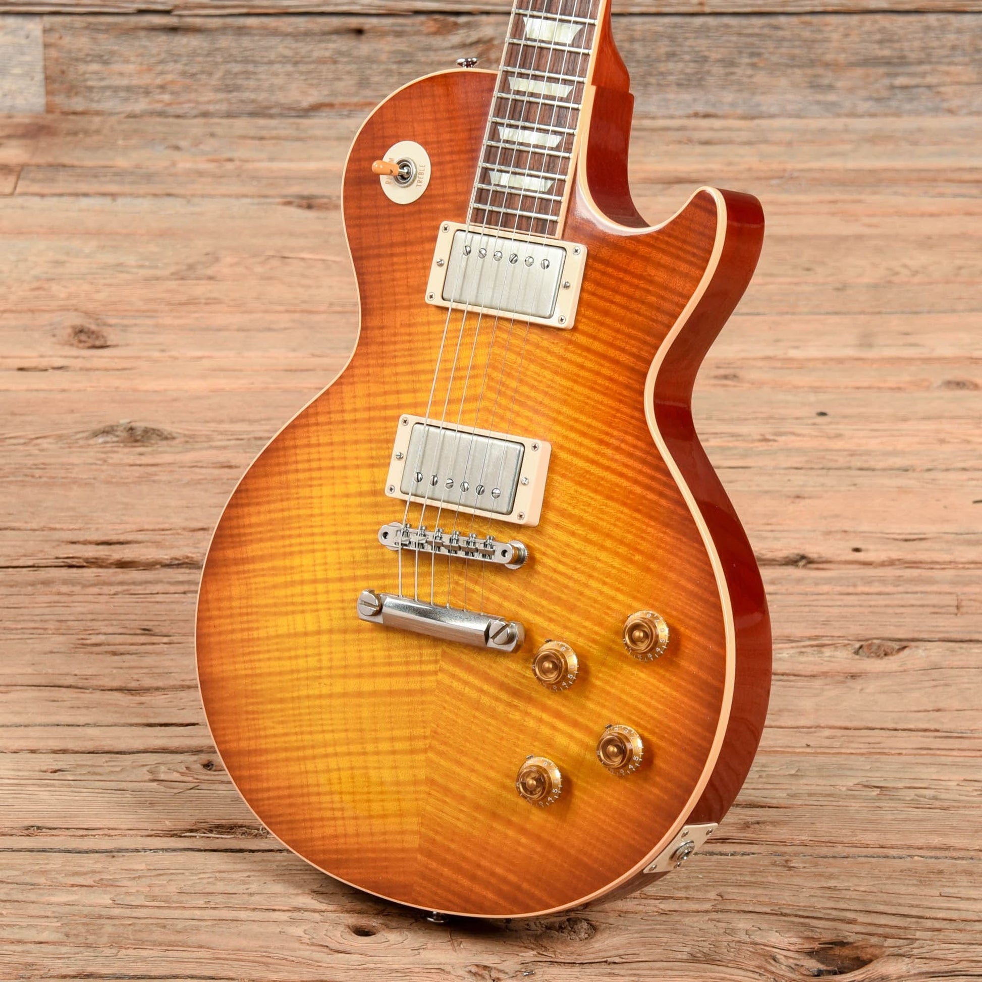 Gibson Custom '58 Les Paul Standard Reissue Sunburst 2012 Electric Guitars / Solid Body