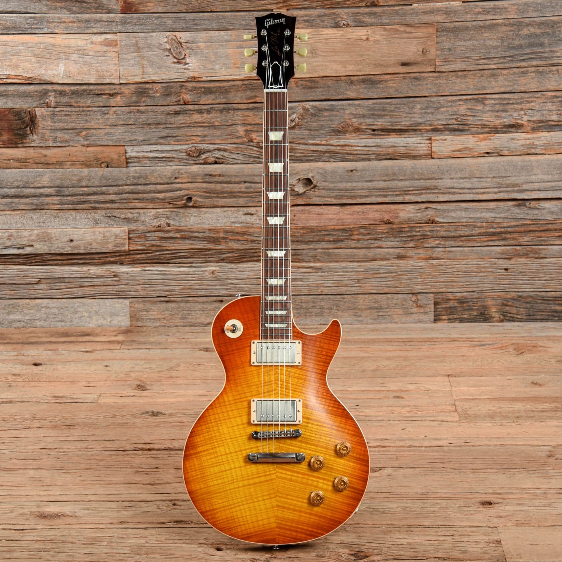 Gibson Custom '58 Les Paul Standard Reissue Sunburst 2012 Electric Guitars / Solid Body