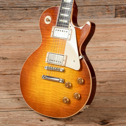 Gibson Custom '58 Les Paul Standard Reissue Sunburst 2014 Electric Guitars / Solid Body