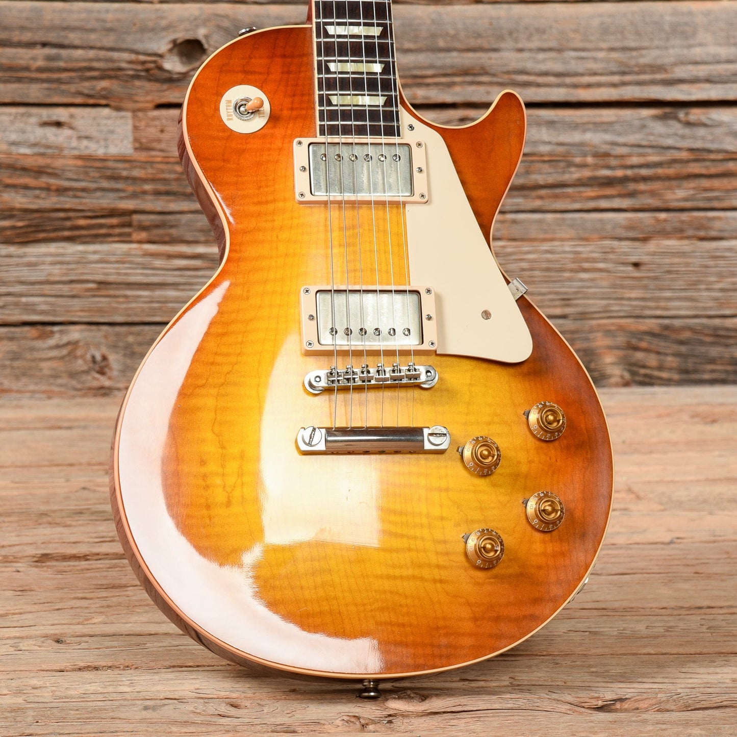 Gibson Custom '58 Les Paul Standard Reissue Sunburst 2014 Electric Guitars / Solid Body