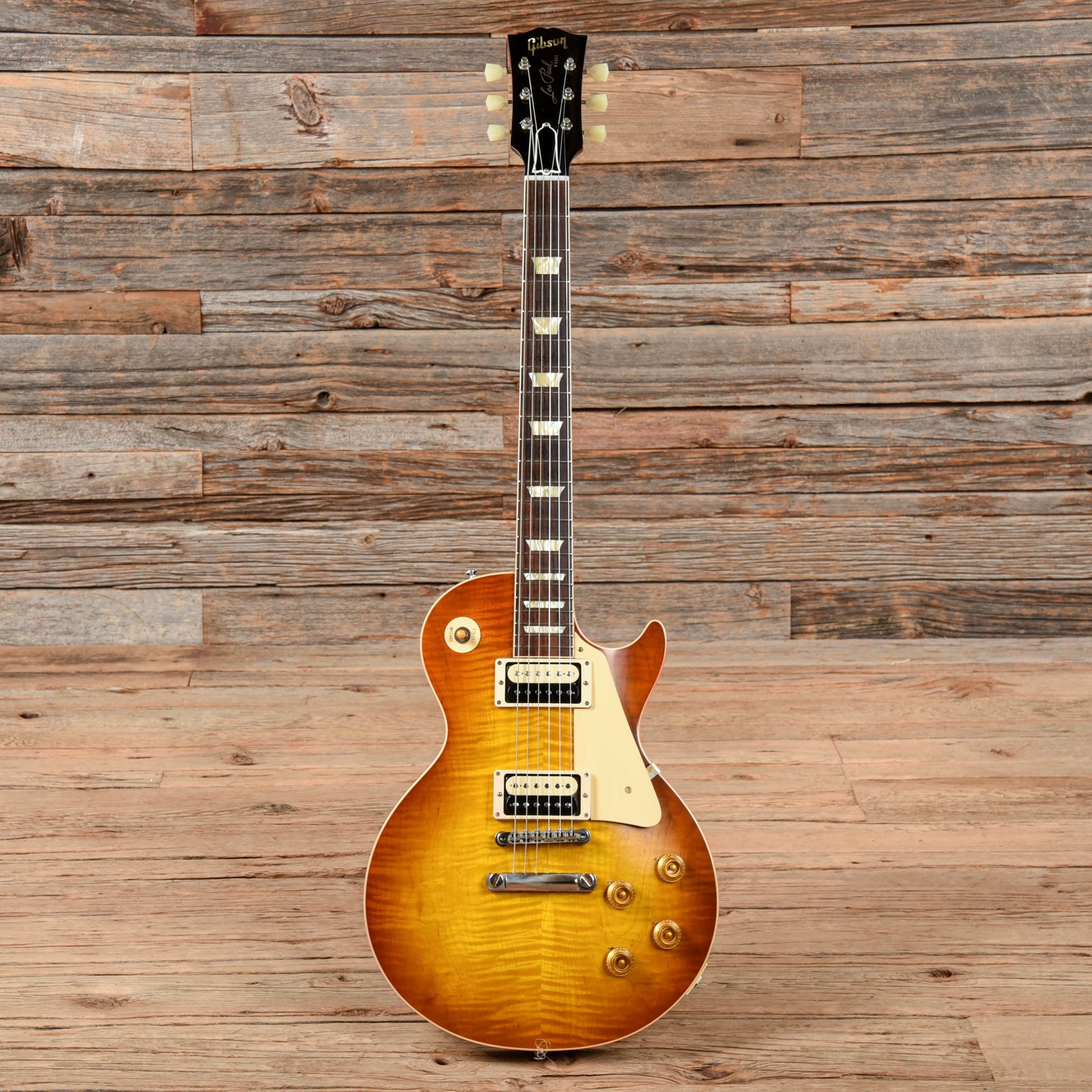 Gibson Custom '58 Les Paul Standard Reissue Sunburst 2019 Electric Guitars / Solid Body