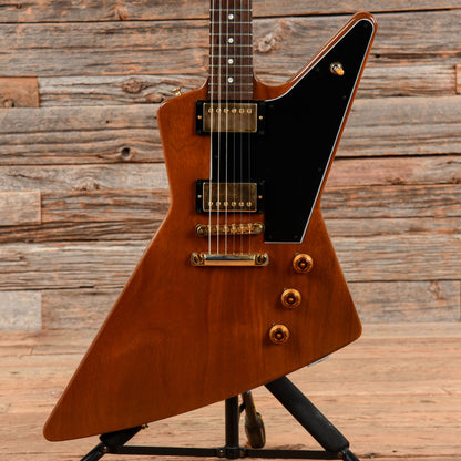 Gibson Custom '58 Mahogany Explorer Reissue Natural Electric Guitars / Solid Body