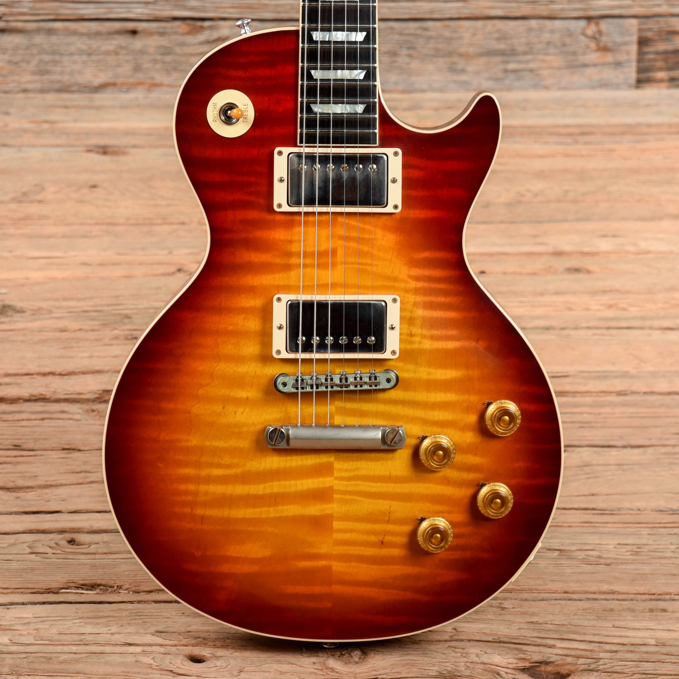 Gibson Custom '59 Les Paul Standard Brazilian Rosewood Fretboard Cherry Sunburst 2018 Electric Guitars / Solid Body