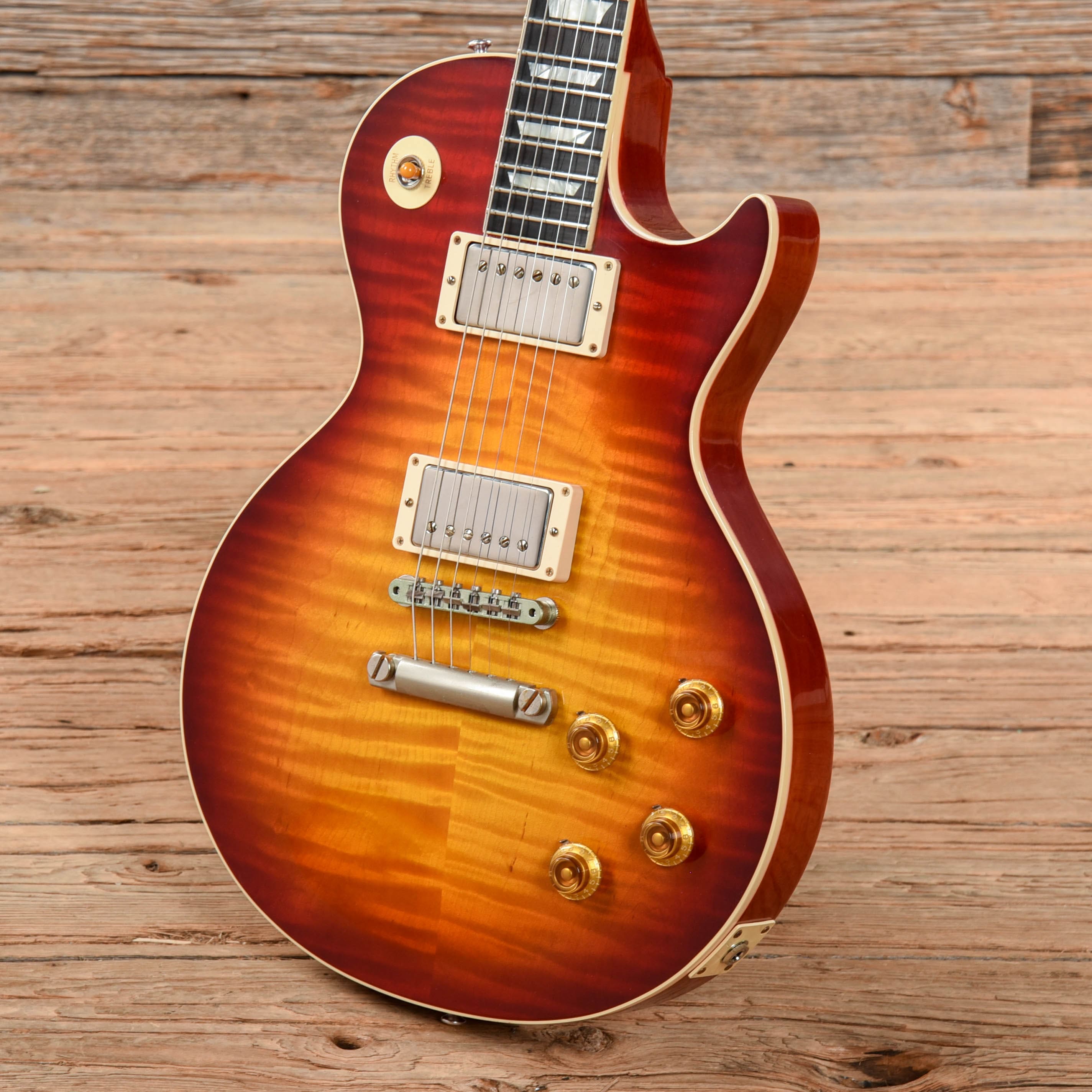 Gibson Custom '59 Les Paul Standard Brazilian Rosewood Fretboard Cherry Sunburst 2018 Electric Guitars / Solid Body