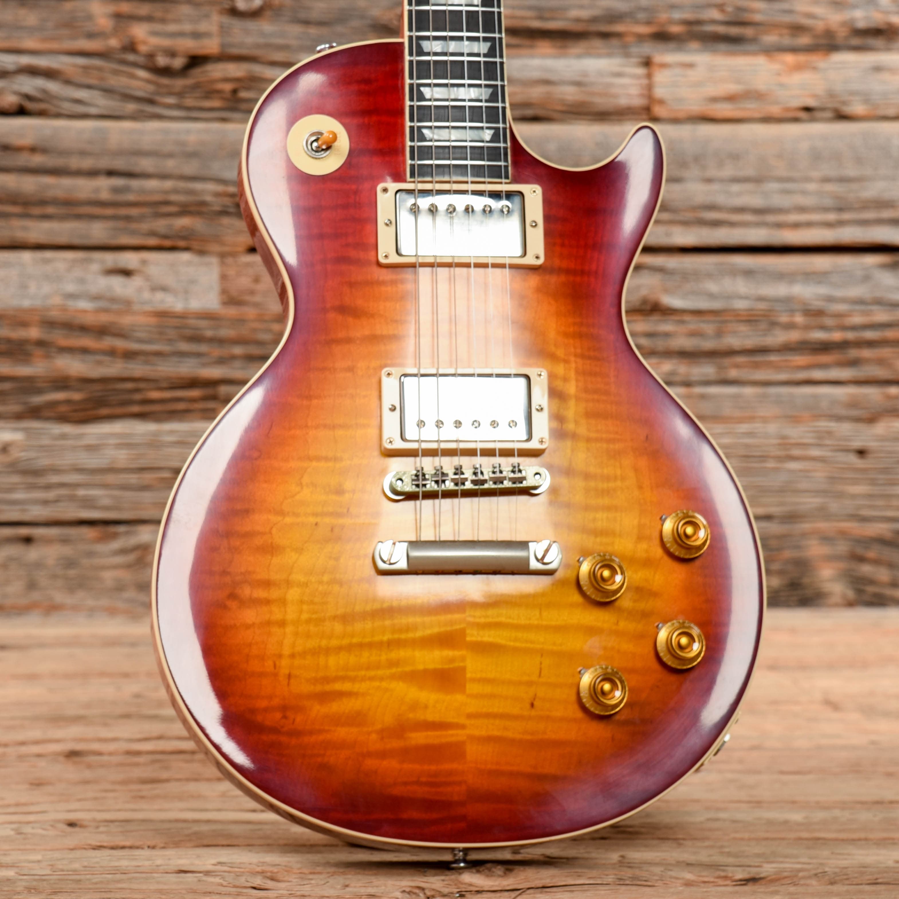 Gibson Custom '59 Les Paul Standard Brazilian Rosewood Fretboard Cherry Sunburst 2018 Electric Guitars / Solid Body