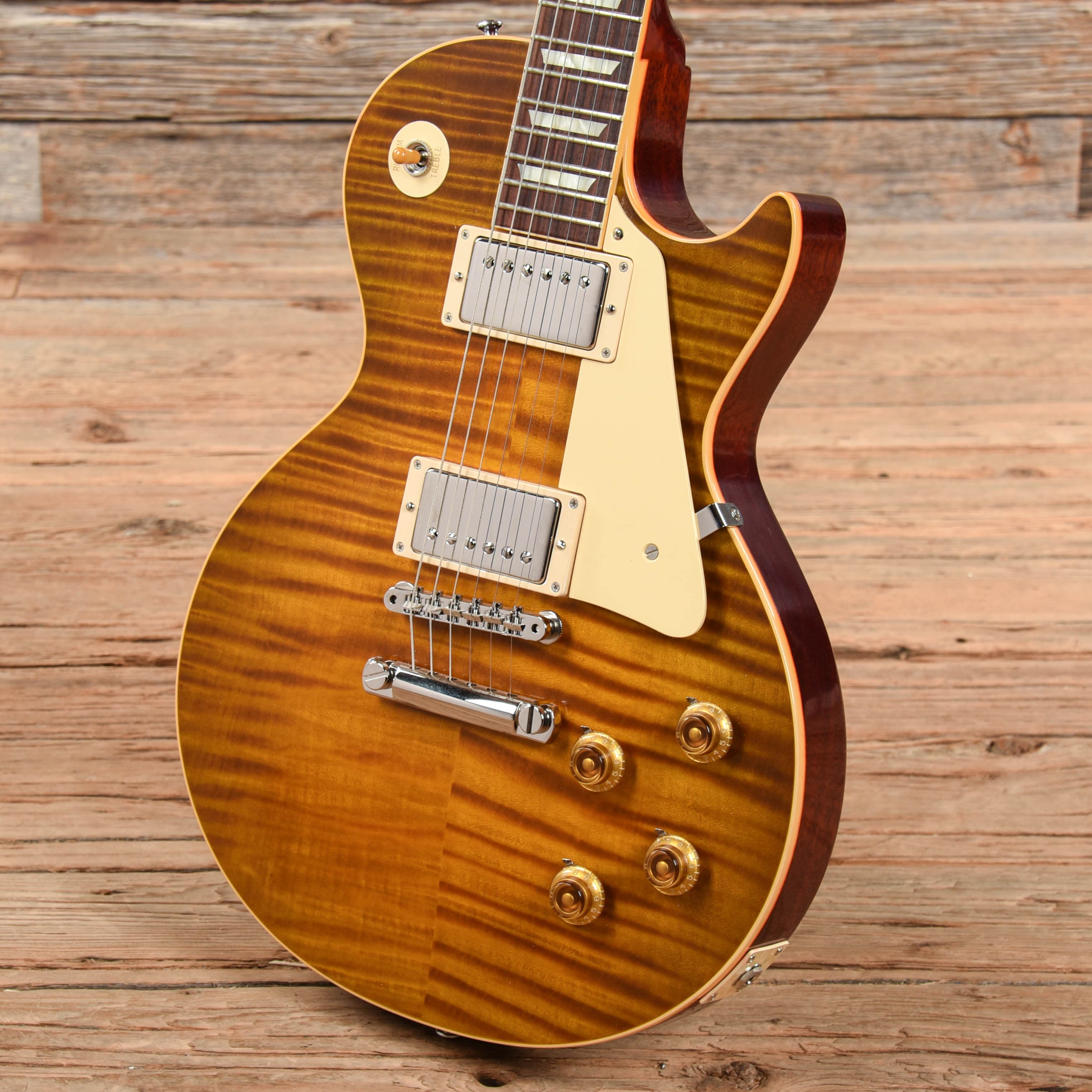 Gibson Custom '59 Les Paul True Historic Reissue Sunburst 2015 Electric Guitars / Solid Body