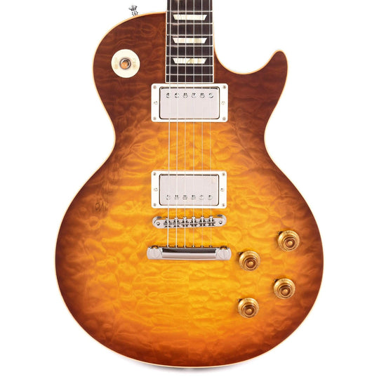 Gibson Custom 60th Anniversary 1959 Les Paul Standard Royal Tea Burst Gloss Electric Guitars / Solid Body