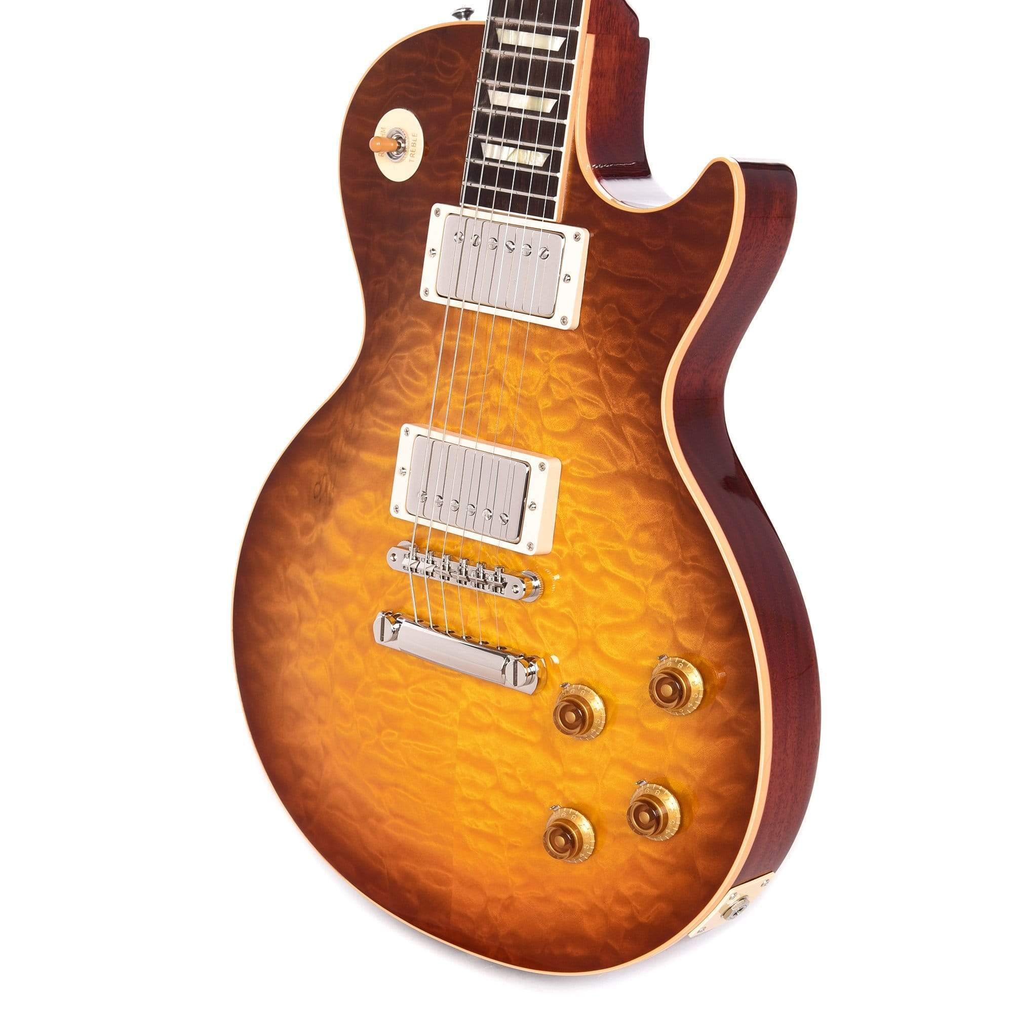 Gibson Custom 60th Anniversary 1959 Les Paul Standard Royal Tea Burst Gloss Electric Guitars / Solid Body