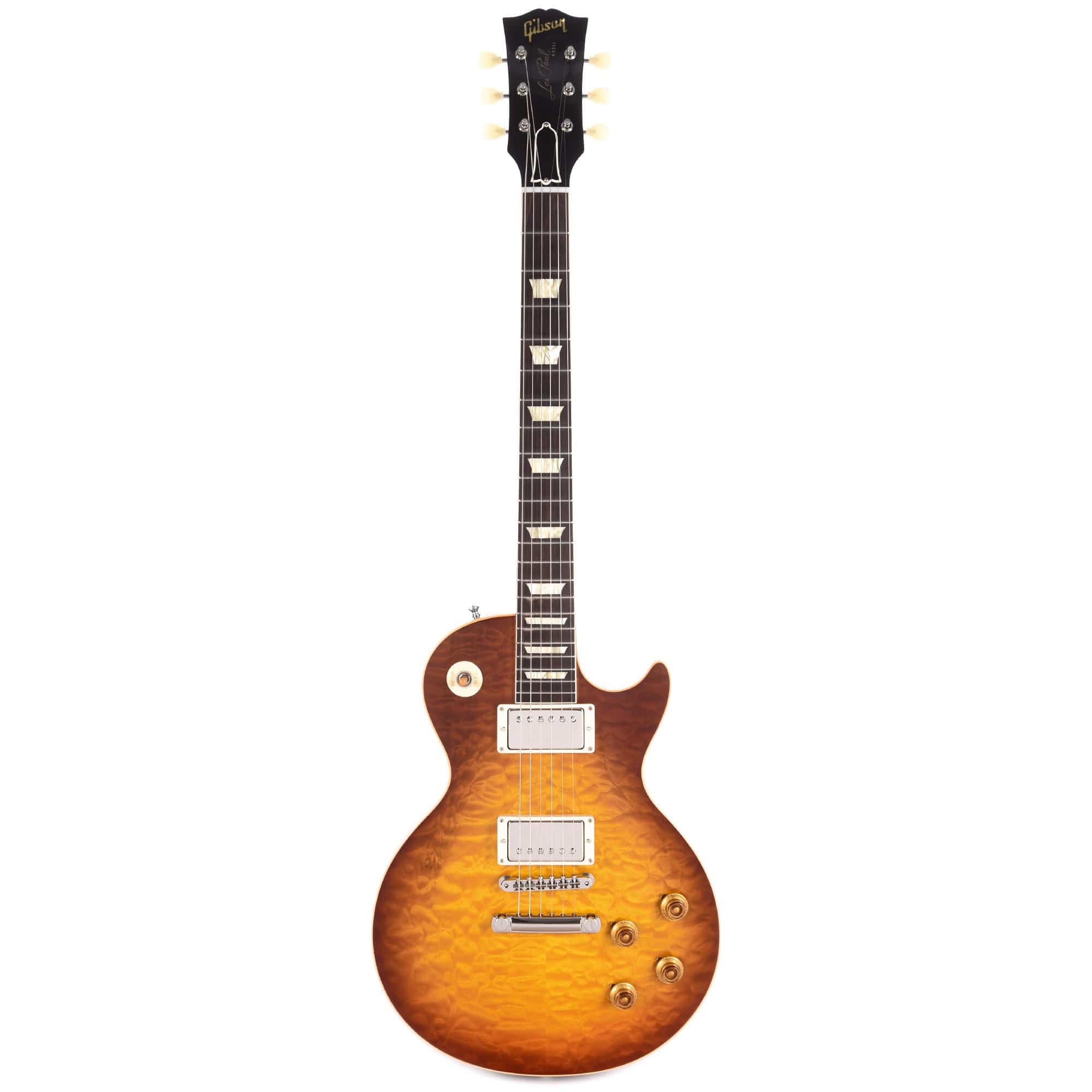 Gibson Custom 60th Anniversary 1959 Les Paul Standard Royal Tea Burst Gloss Electric Guitars / Solid Body