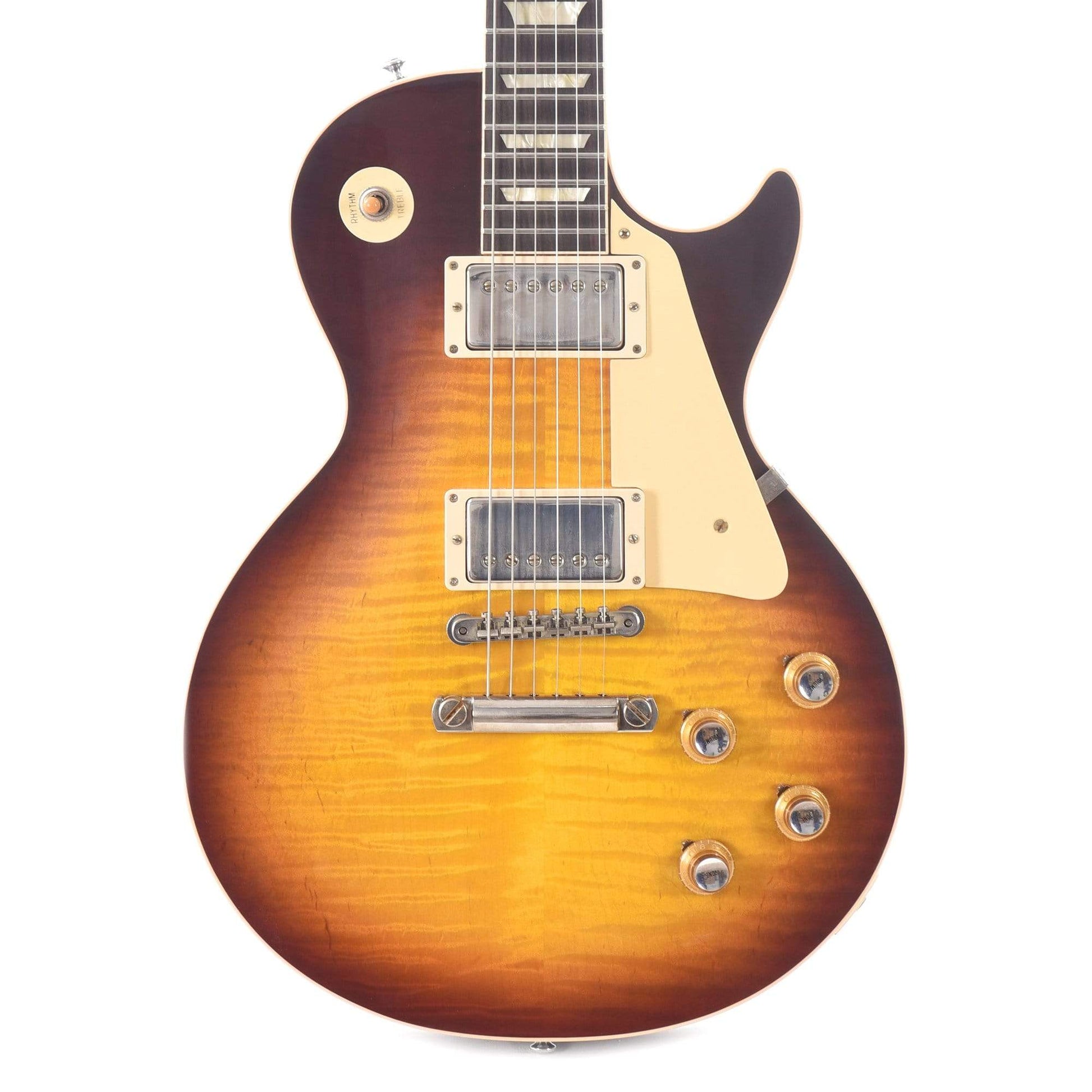 Gibson Custom 60th Anniversary 1960 Les Paul Standard "CME Spec" Washed Bourbon Burst VOS w/60 V2 Neck Electric Guitars / Solid Body