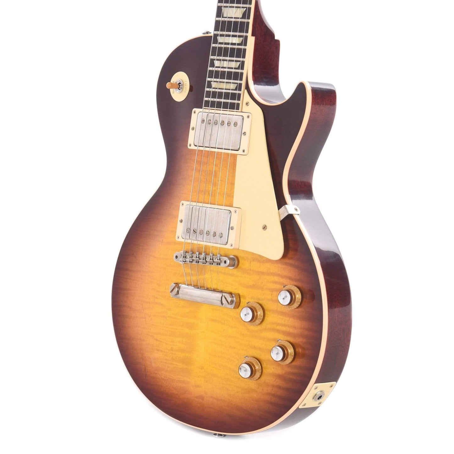 Gibson Custom 60th Anniversary 1960 Les Paul Standard "CME Spec" Washed Bourbon Burst VOS w/60 V2 Neck Electric Guitars / Solid Body