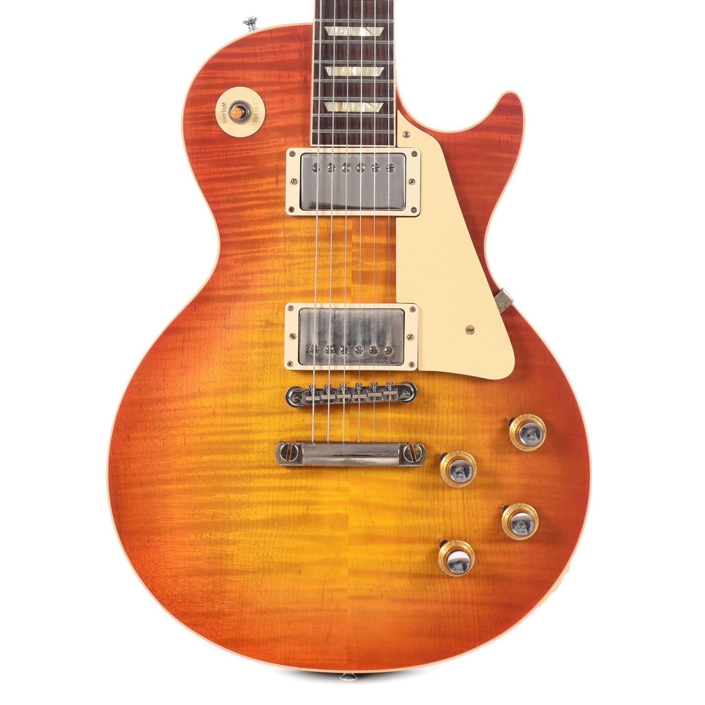 Gibson Custom 60th Anniversary 1960 Les Paul Standard V2 Orange Lemon Fade VOS 2020 Electric Guitars / Solid Body