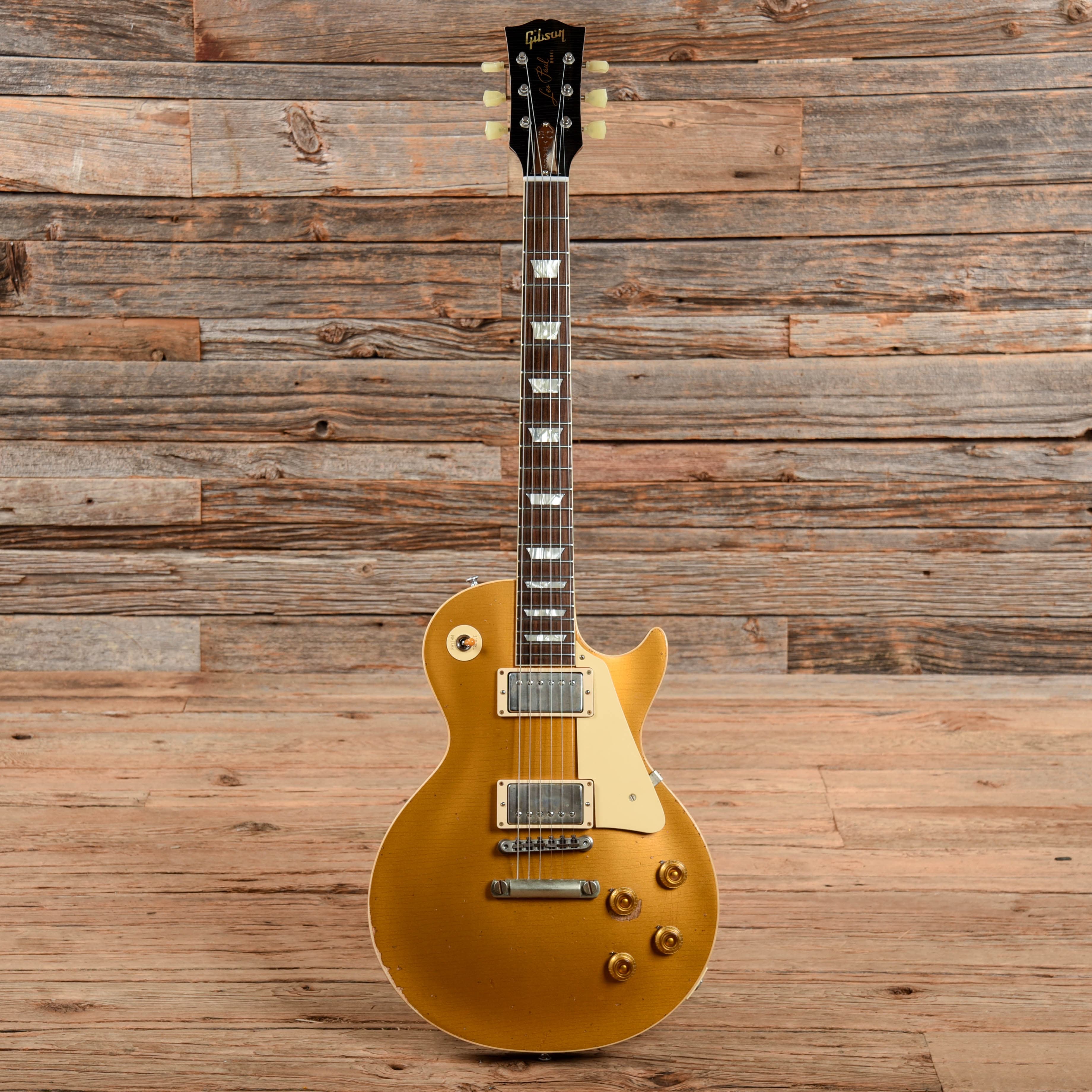 Gibson Custom 60th Anniversary '57 Les Paul Heavy Aged Goldtop 2017 Electric Guitars / Solid Body