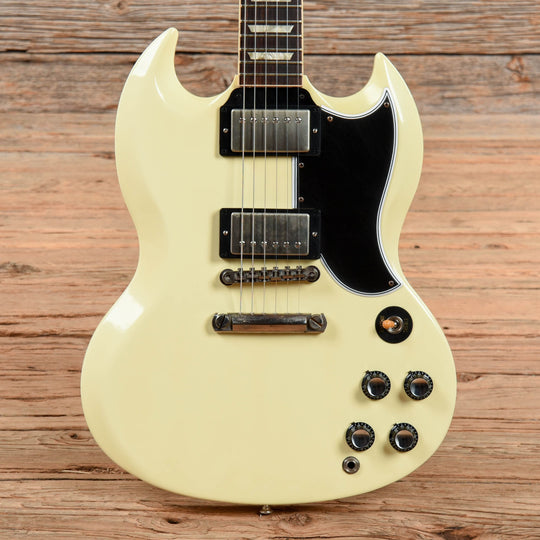 Gibson Custom '61 SG Standard Reissue Polaris White 2010 Electric Guitars / Solid Body