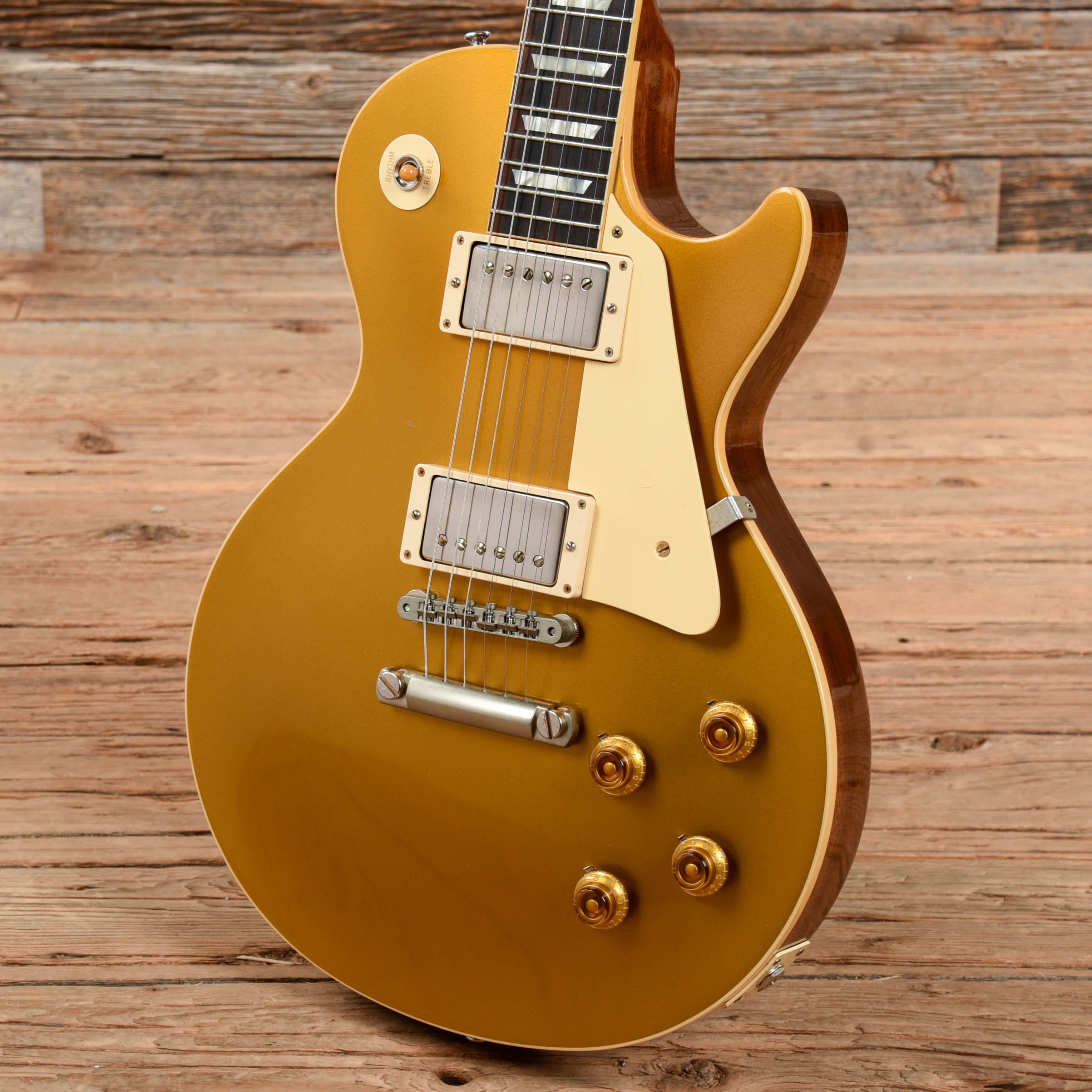 Gibson Custom Historic '57 Les Paul Reissue w/ Brazilian Fretboard Goldtop 2018 Electric Guitars / Solid Body