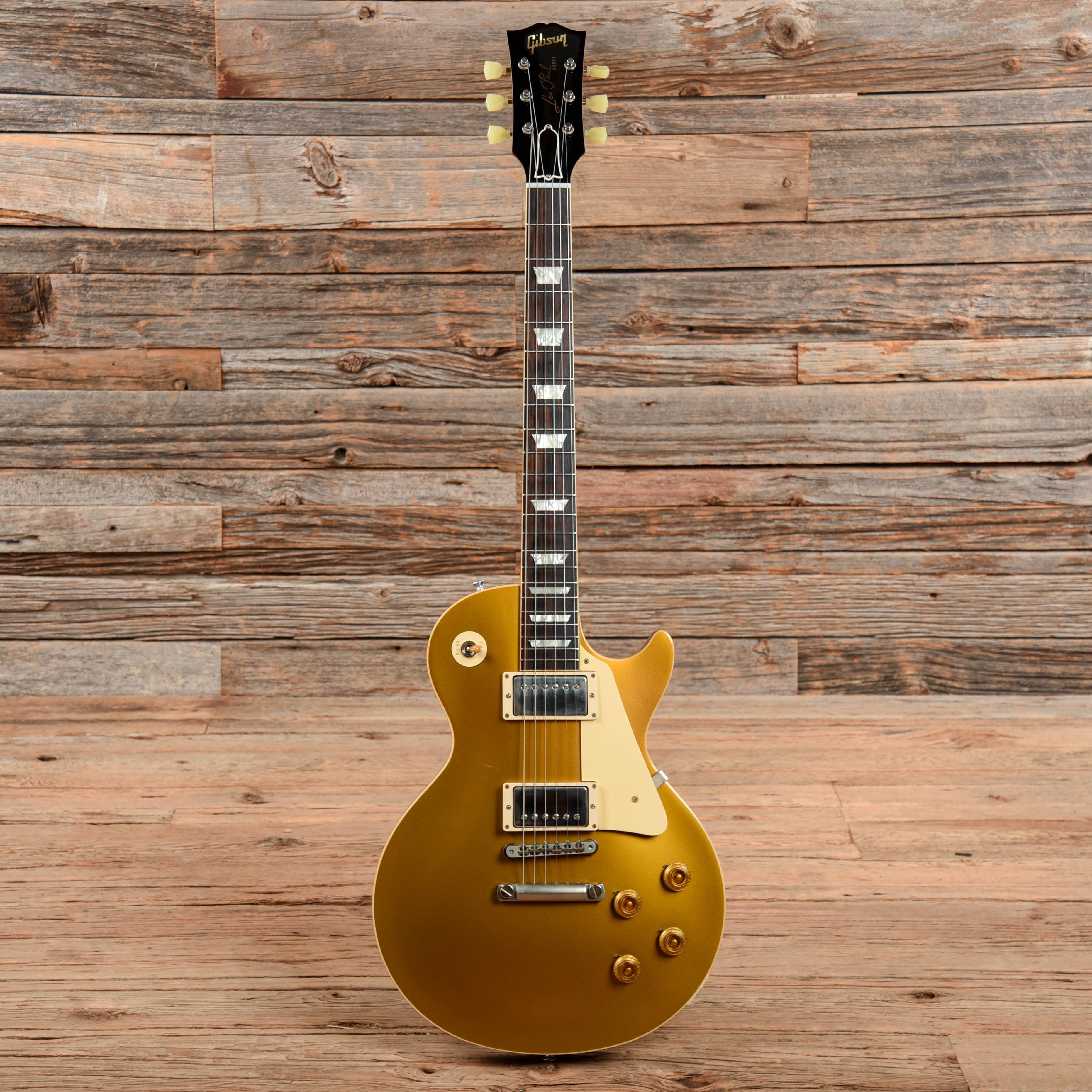 Gibson Custom Historic '57 Les Paul Reissue w/ Brazilian Fretboard Goldtop 2018 Electric Guitars / Solid Body