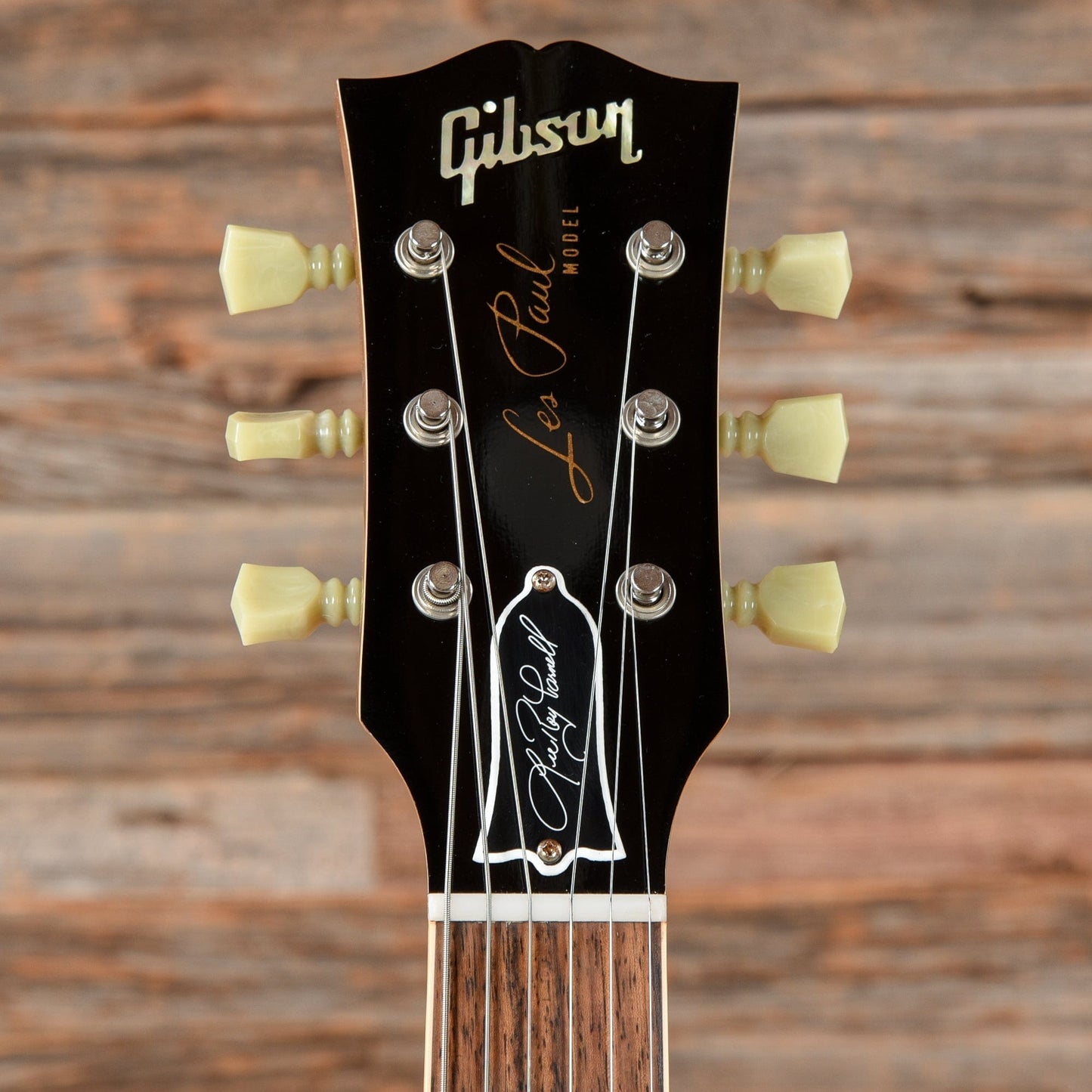 Gibson Custom Lee Roy Parnell Signature 57 Les Paul Goldtop Goldtop Electric Guitars / Solid Body