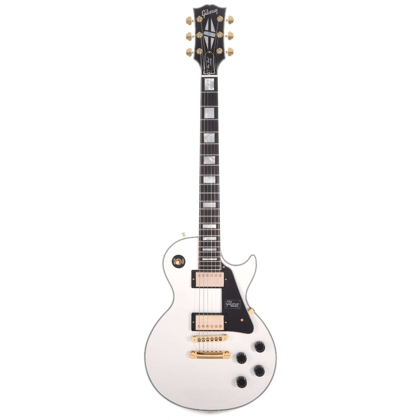 Gibson Custom Les Paul Custom Alpine White Gloss NAMM Show Display Electric Guitars / Solid Body