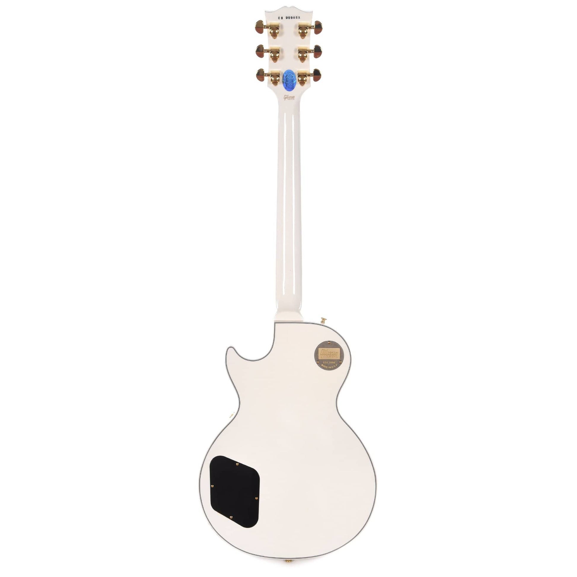 Gibson Custom Les Paul Custom Alpine White Gloss NAMM Show Display Electric Guitars / Solid Body