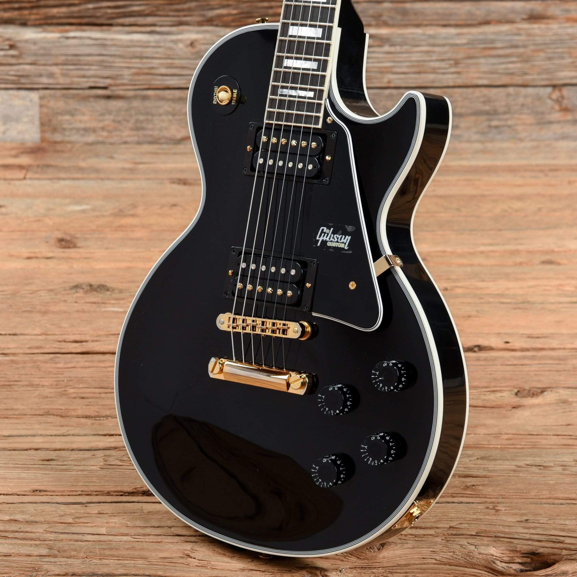 Gibson Custom Les Paul Custom Black 2019 – Chicago Music Exchange