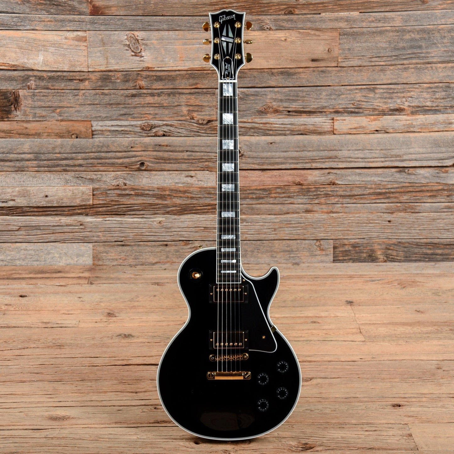 Gibson Custom Les Paul Custom Ebony 2018 Electric Guitars / Solid Body