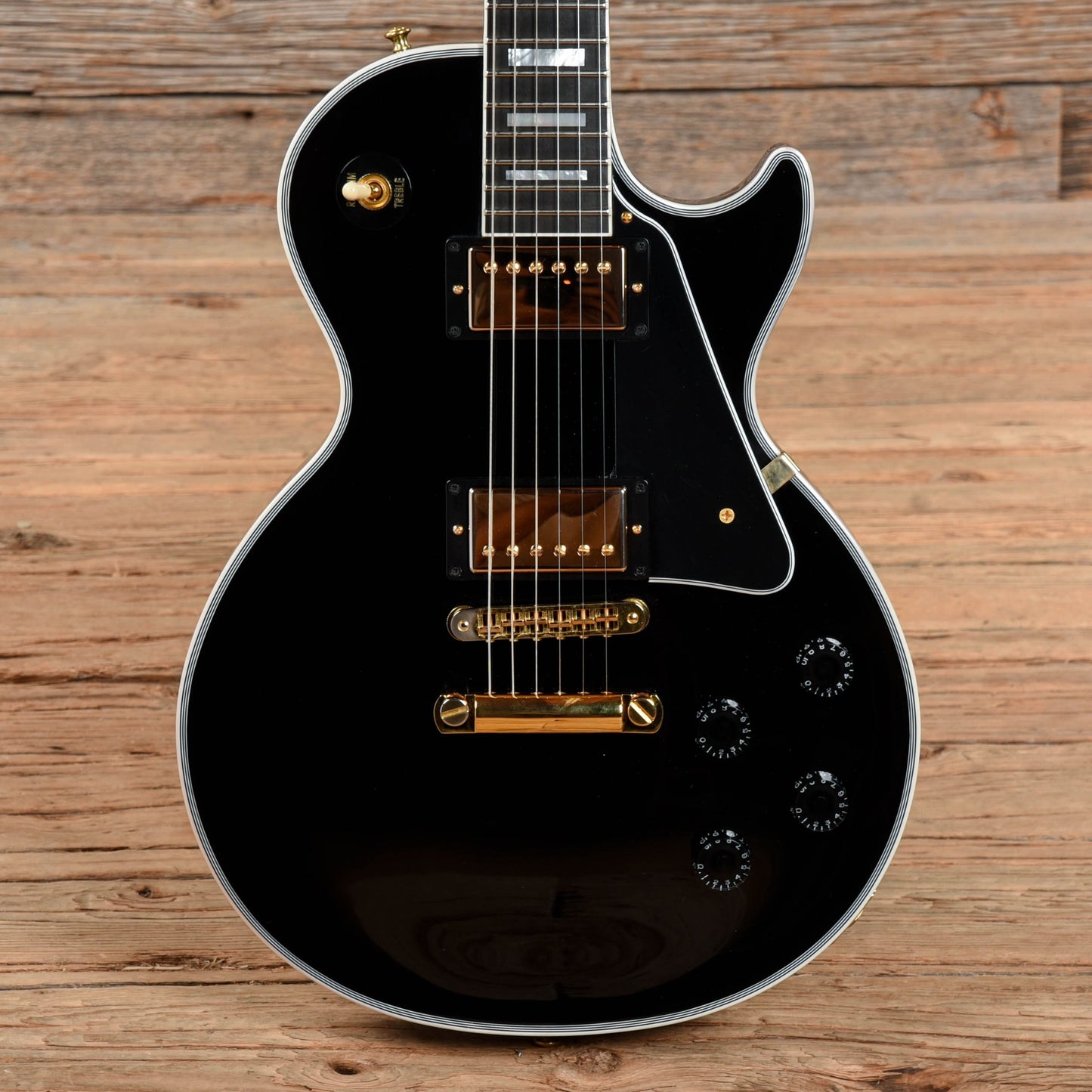 Gibson Custom Les Paul Custom Ebony 2020 Electric Guitars / Solid Body