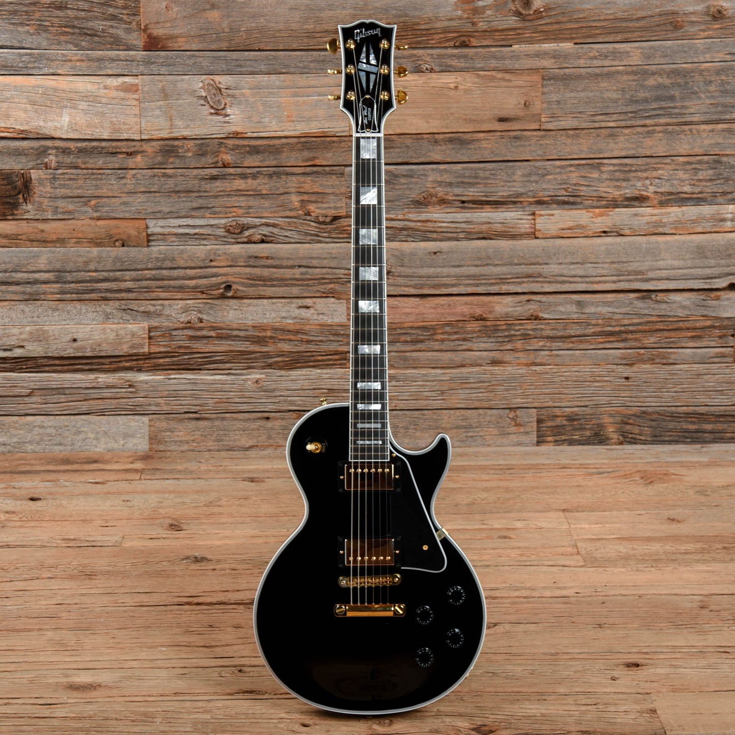 Gibson Custom Les Paul Custom Ebony 2020 Electric Guitars / Solid Body