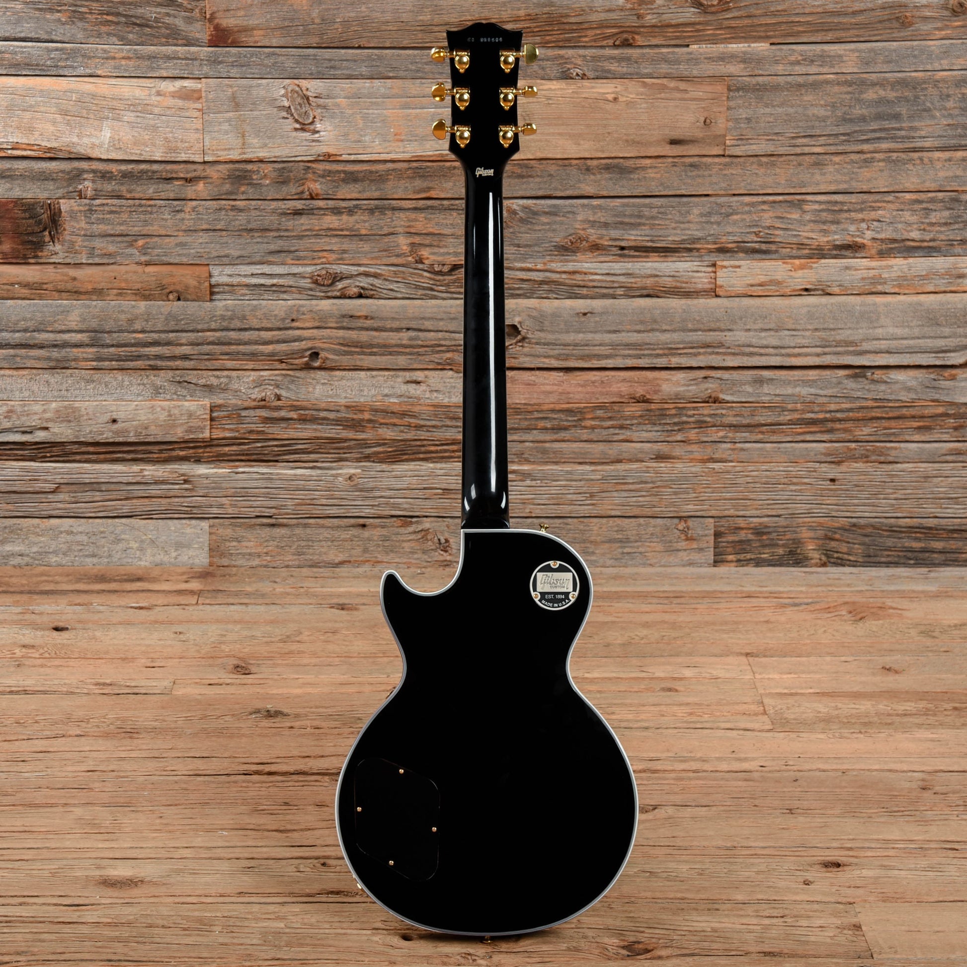 Gibson Custom Les Paul Custom Ebony 2020 Electric Guitars / Solid Body