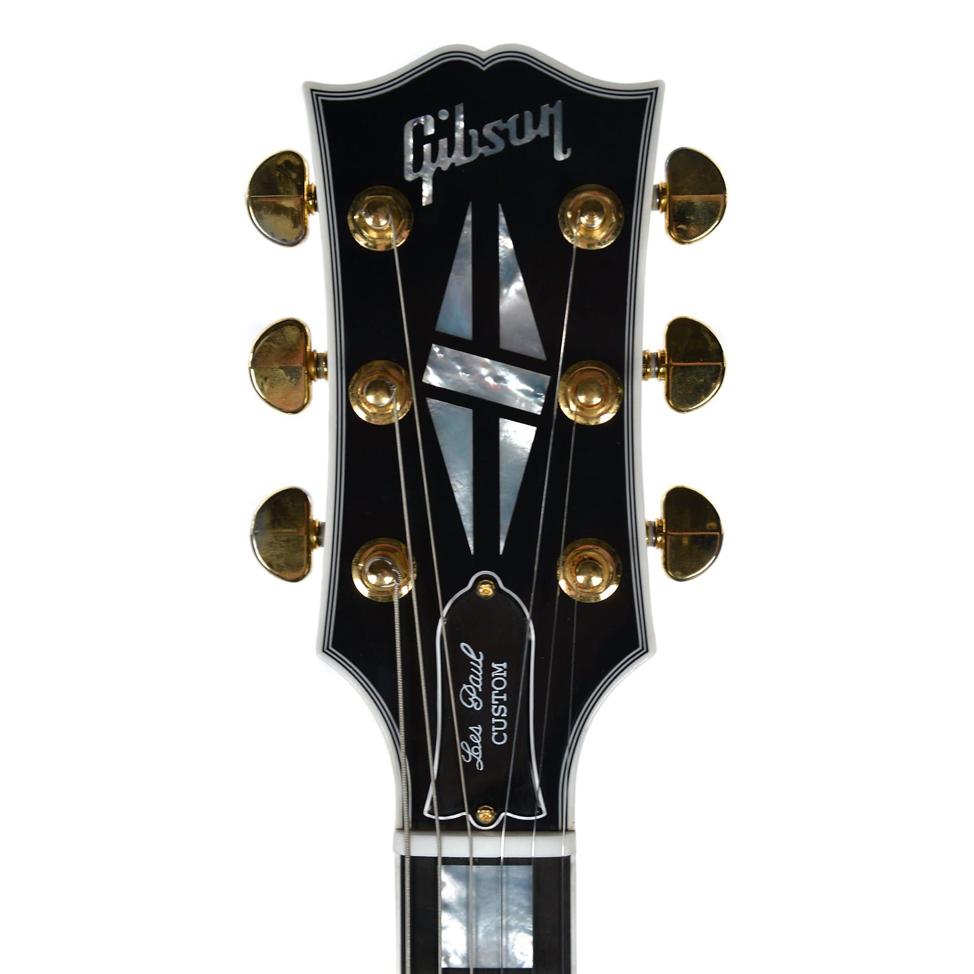 Gibson Custom Les Paul Custom Ebony VOS w/Ebony Fingerboard Electric Guitars / Solid Body